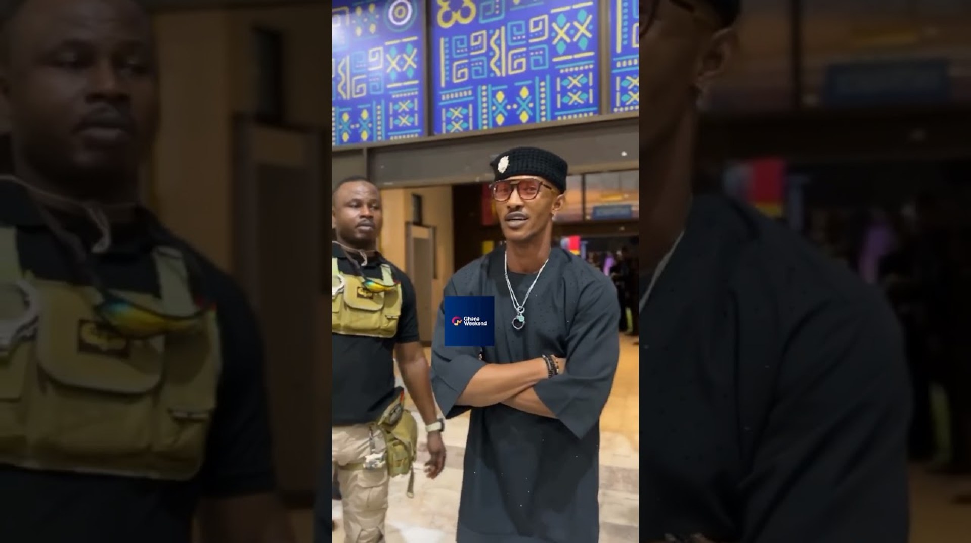 Watch Nigerian Gideon Okeke arrival at the Ghana Movie Awards Watch Nigerian Gideon Okeke arrival at the Ghana Movie Awards