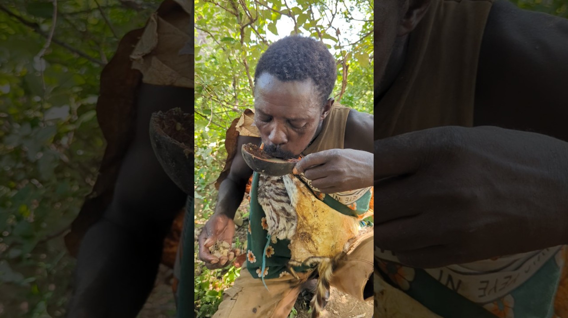 Hadzabe lunch #hadzabetribe #food #shortsfeed Hadzabe lunch #hadzabetribe #food #shortsfeed