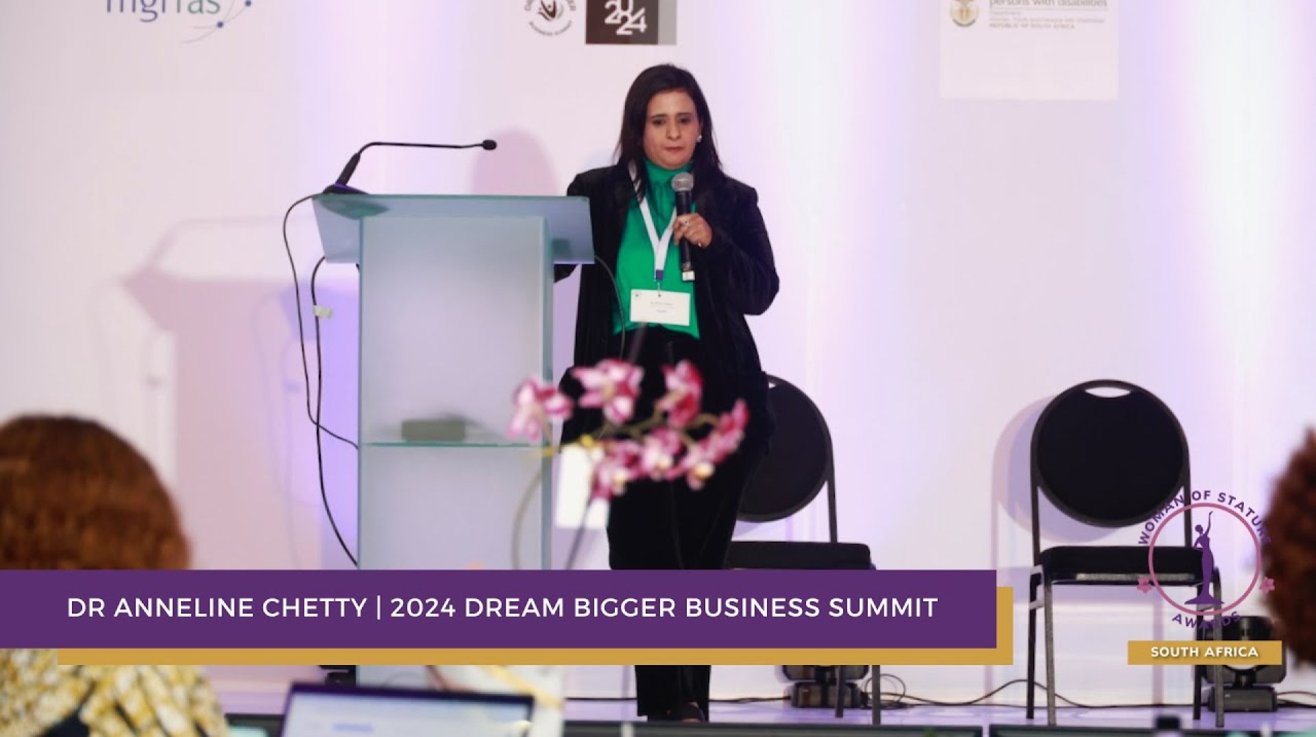 Dr Anneline Chetty | 2024 Dream Bigger Business Summit Dr Anneline Chetty | 2024 Dream Bigger Business Summit
