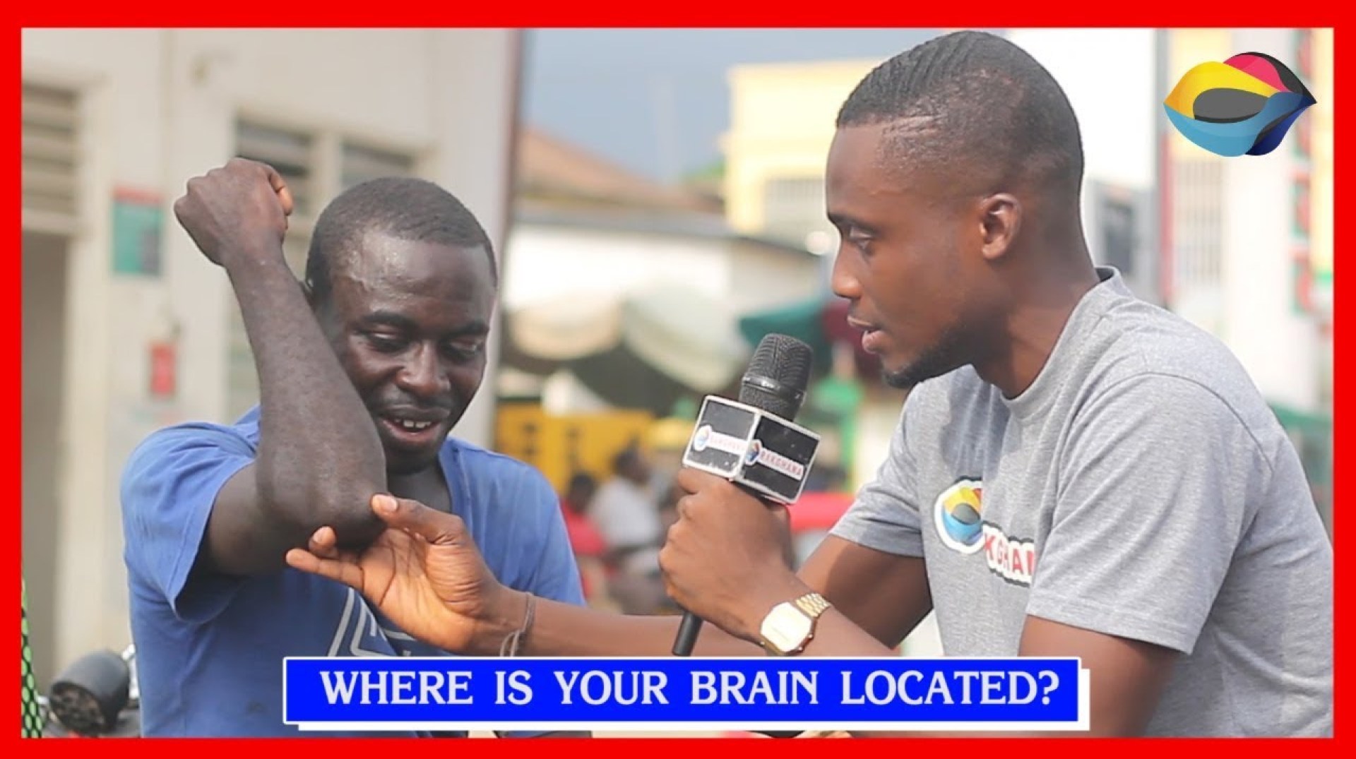 Where is your BRAIN located? | Street Quiz | Funny Videos | Funny African Videos | African Comedy Where is your BRAIN located? | Street Quiz | Funny Videos | Funny African Videos | African Comedy
