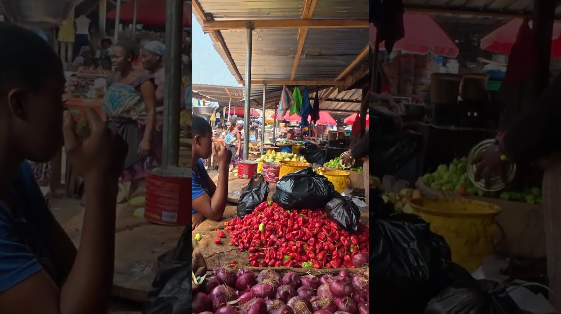 EXPERIENCE Ghana's LIVELY Market Vibe! EXPERIENCE Ghana's LIVELY Market Vibe!