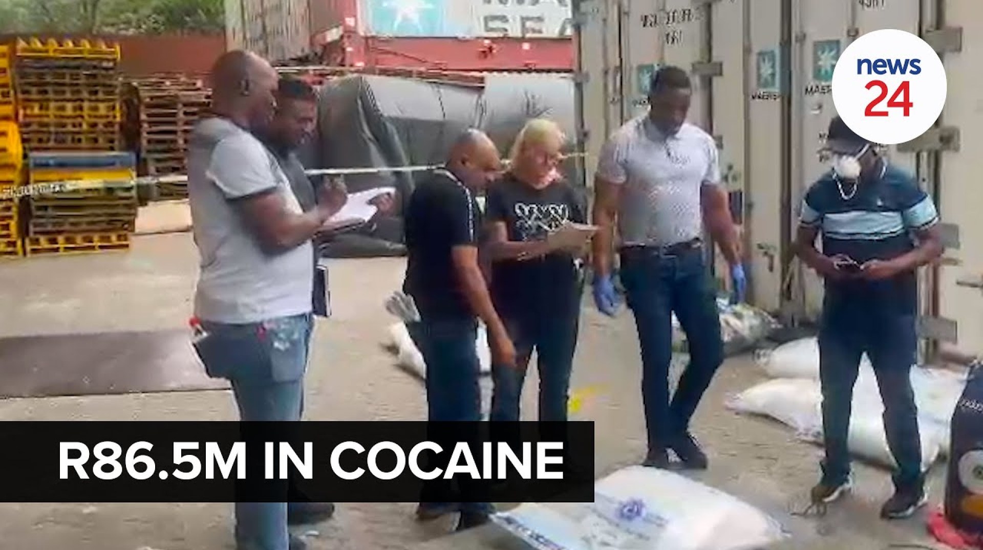 WATCH | Durban’s massive cocaine burst: R86.5m worth of drugs found in bean shipment from Brazil WATCH | Durban’s massive cocaine burst: R86.5m worth of drugs found in bean shipment from Brazil