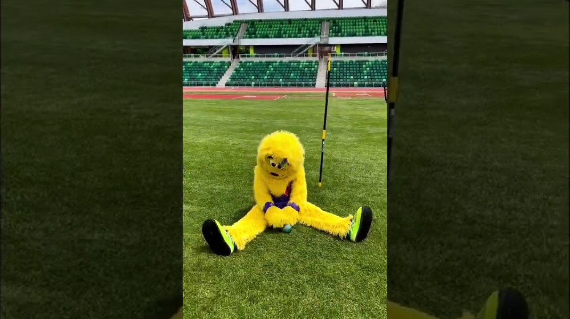 Bigfoot Waiting for the World Athletics Champs to Start Bigfoot Waiting for the World Athletics Champs to Start