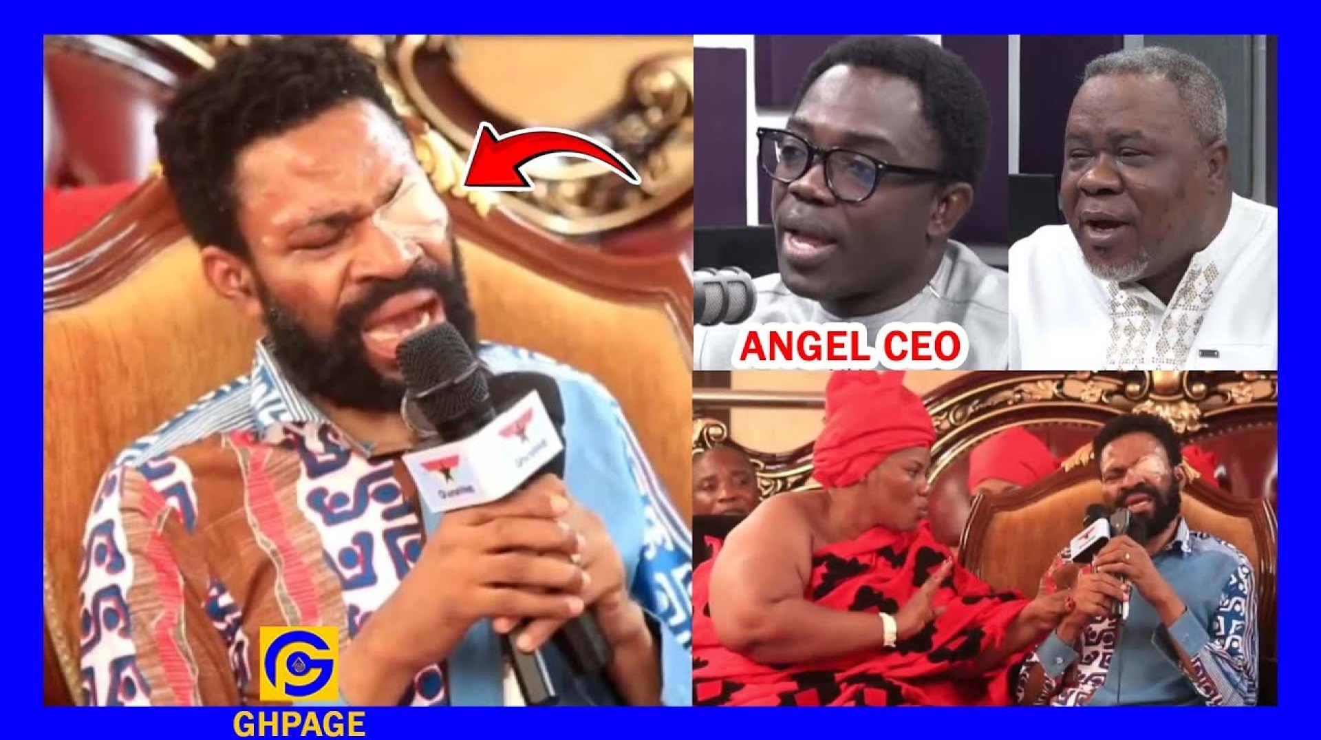 Kofi Adoma Shed Tears & Exp0ses Angel Fm CEO,Tells Everything With One Eye Kofi Adoma Shed Tears & Exp0ses Angel Fm CEO,Tells Everything With One Eye