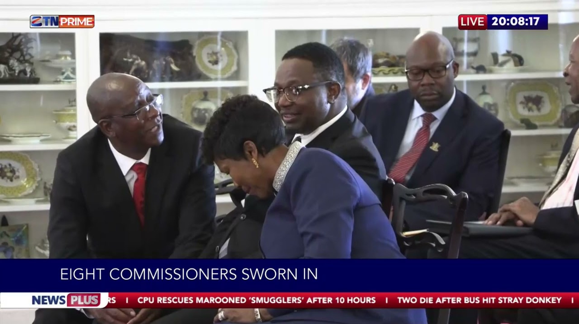 Eight Commissioners sworn in. #NewsPlus Eight Commissioners sworn in. #NewsPlus