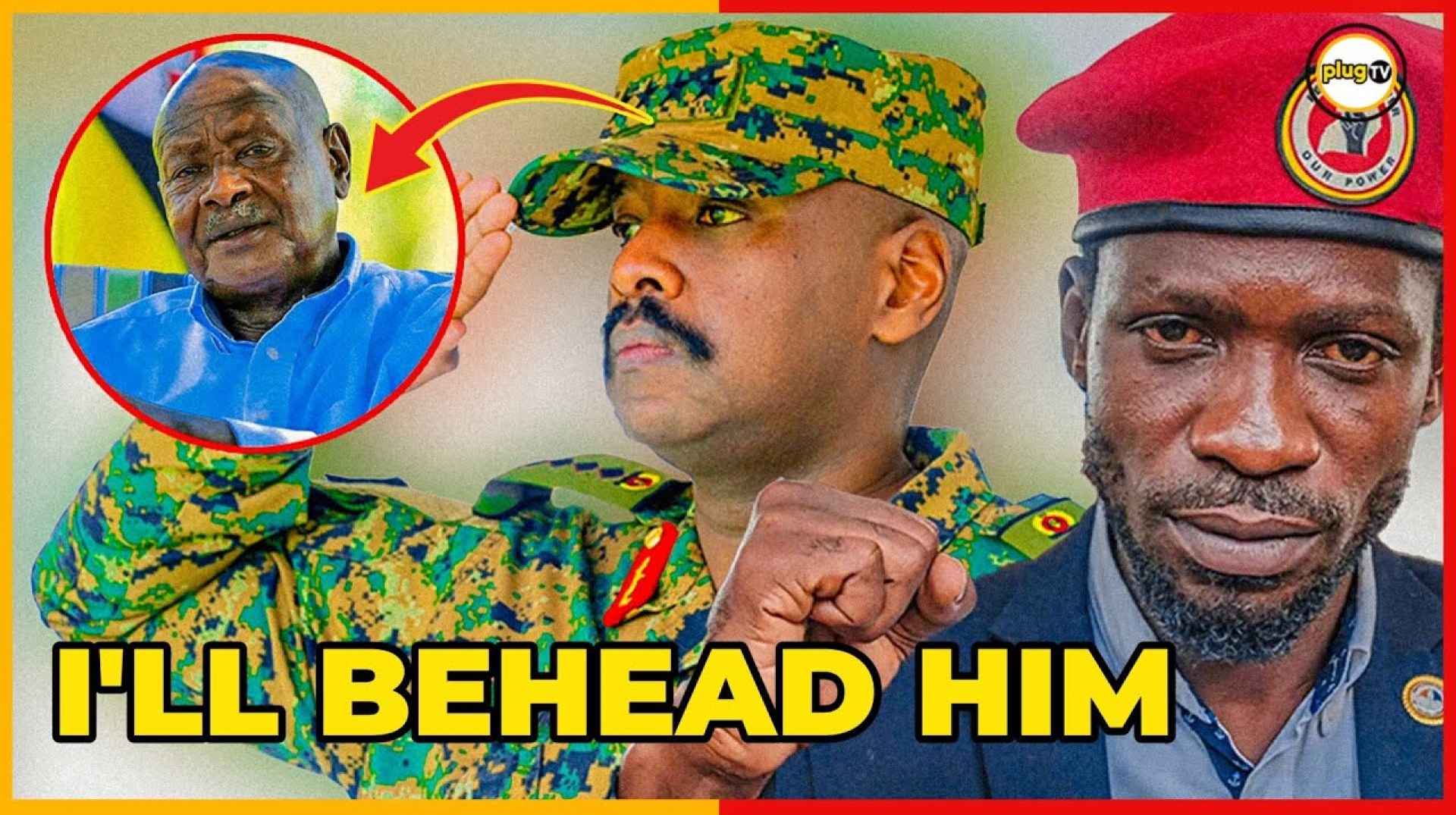 Museveni's Son Muhoozi Declares War on Bobi Wine threats to finish himPlug Tv Kenya Museveni's Son Muhoozi Declares War on Bobi Wine threats to finish himPlug Tv Kenya