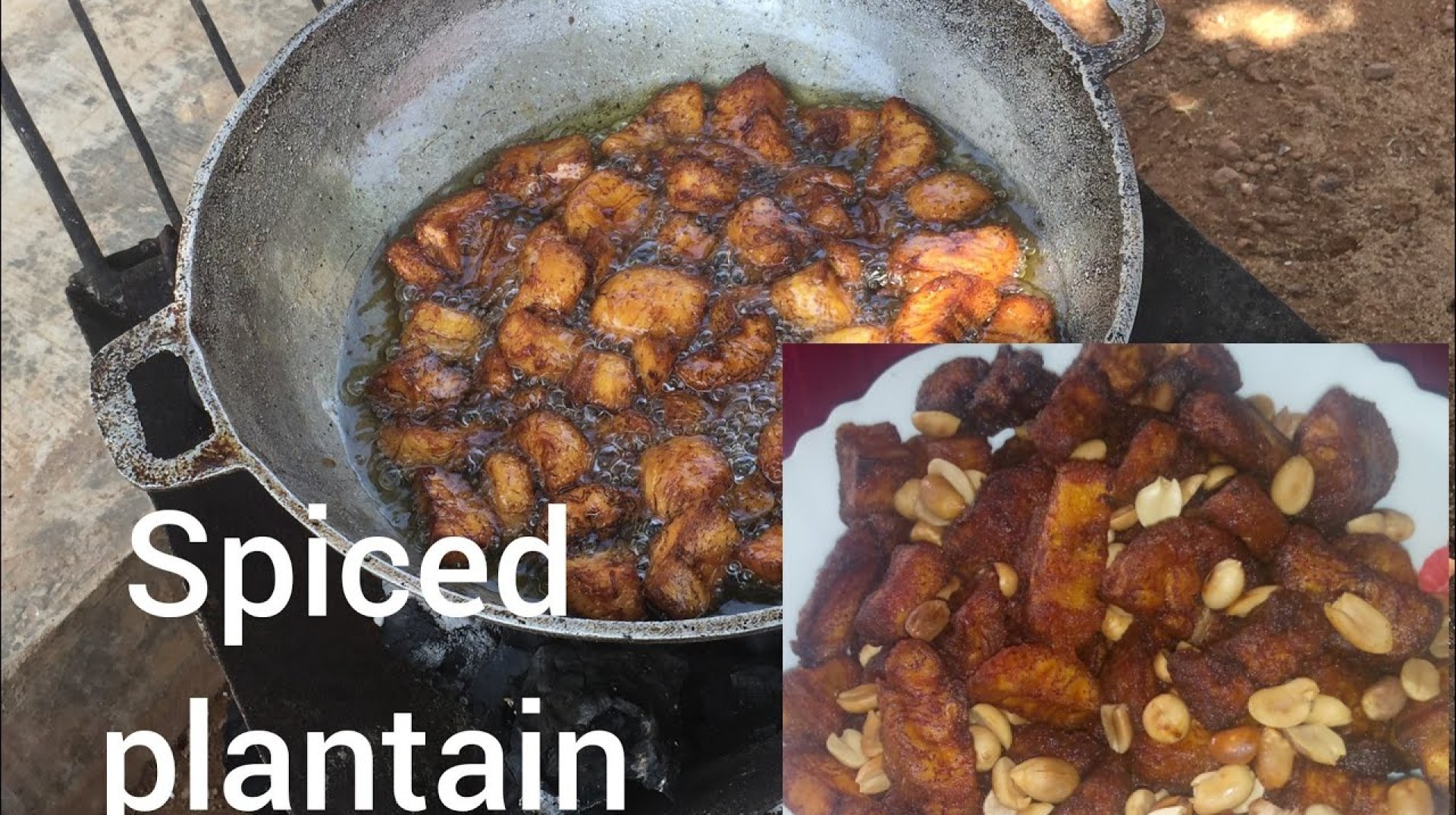 Ghana KELEWELE recipe/ spiced fried plantain Ghana KELEWELE recipe/ spiced fried plantain