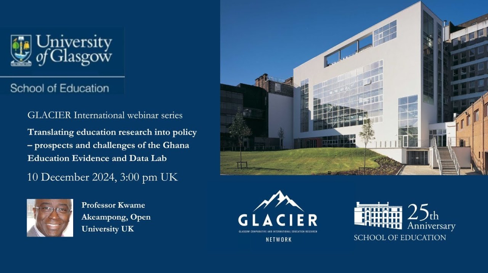 Translating education research into policy – the Ghana Education Evidence and Data Lab Translating education research into policy – the Ghana Education Evidence and Data Lab