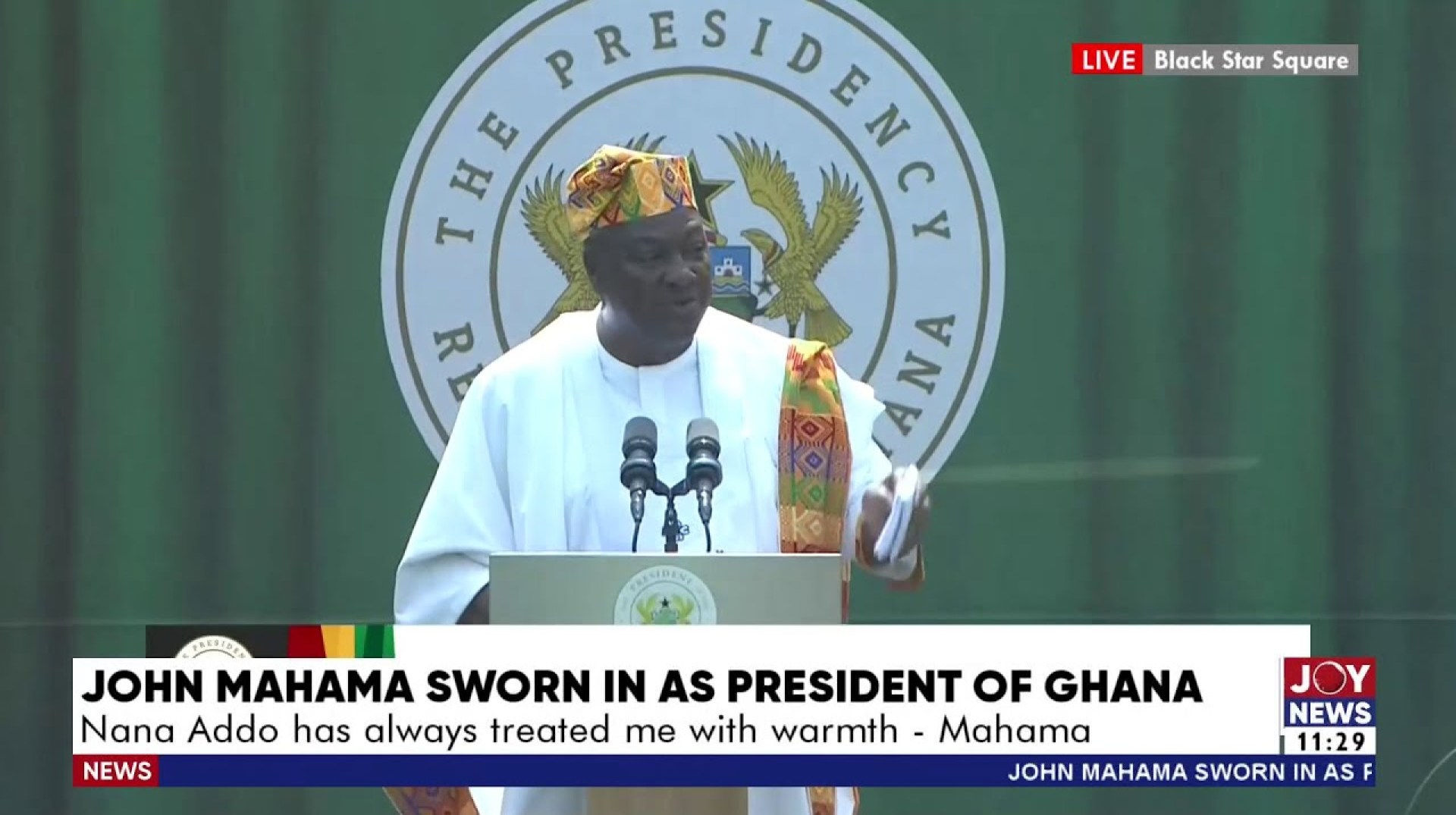 'Ghana is open for business again' – President John Mahama's inaugural address 'Ghana is open for business again' – President John Mahama's inaugural address