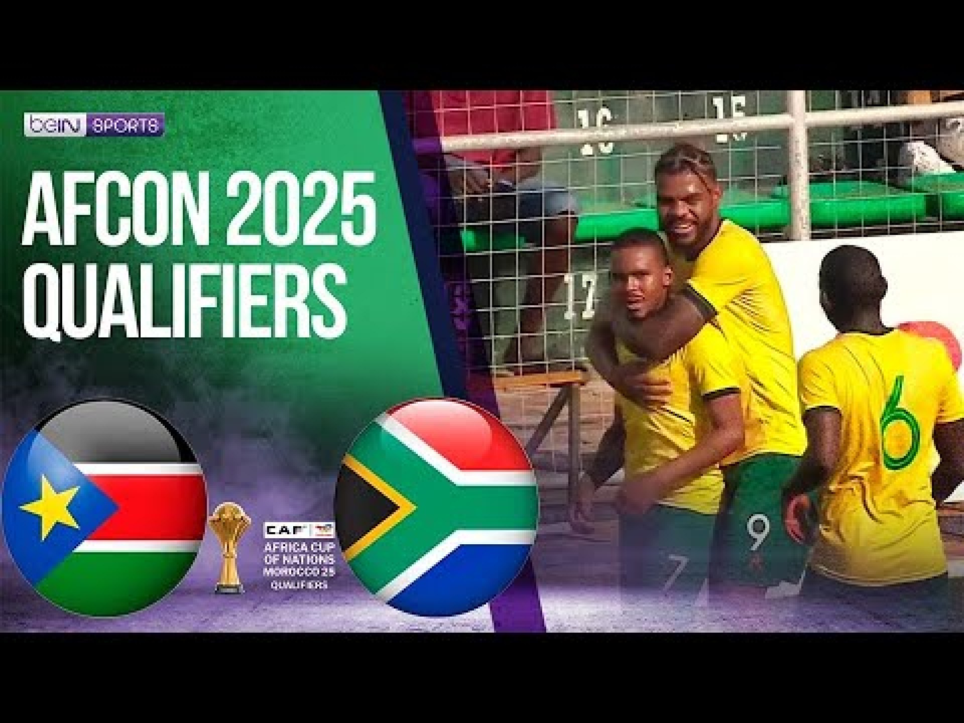 South Sudan (SSD) vs South Africa (RSA) | AFCON 2025 Qualifiers | 09/10/24 | beIN SPORTS USA South Sudan (SSD) vs South Africa (RSA) | AFCON 2025 Qualifiers | 09/10/24 | beIN SPORTS USA