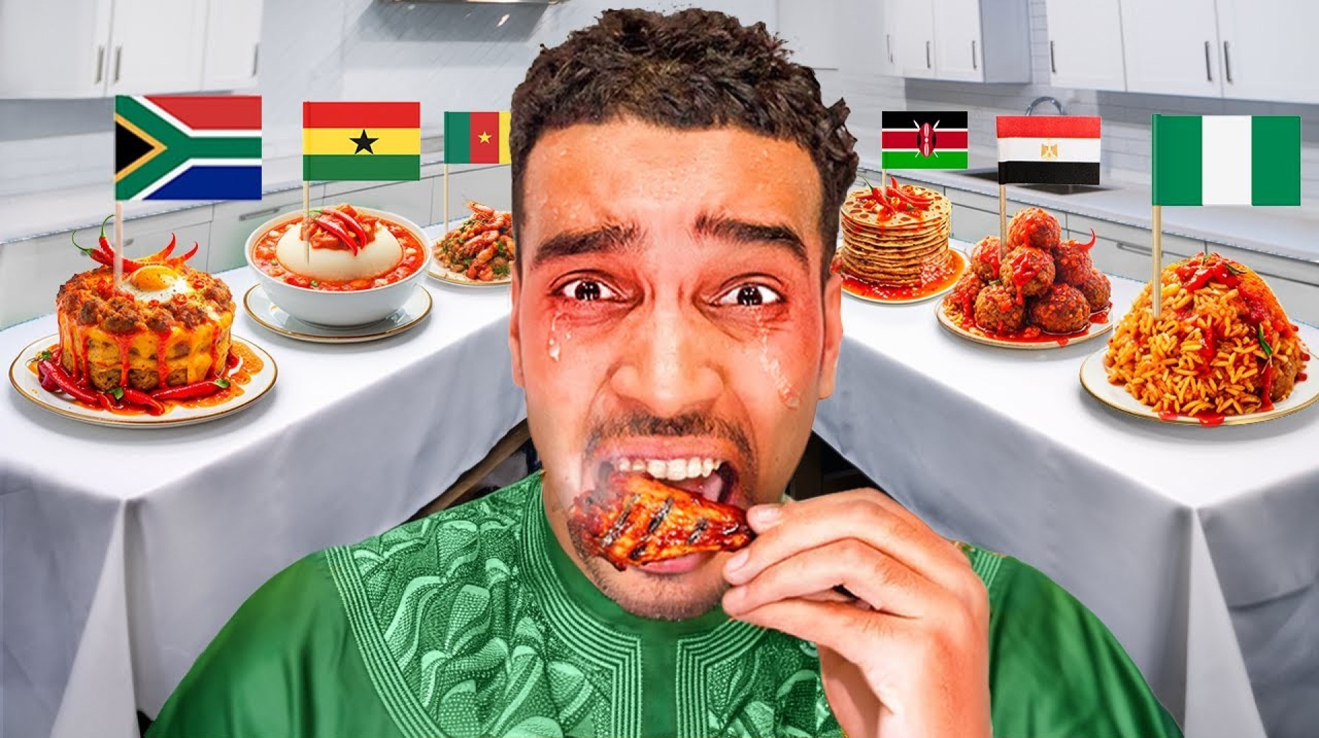 Eating The Spiciest Food From Every Country: Africa Edition Eating The Spiciest Food From Every Country: Africa Edition