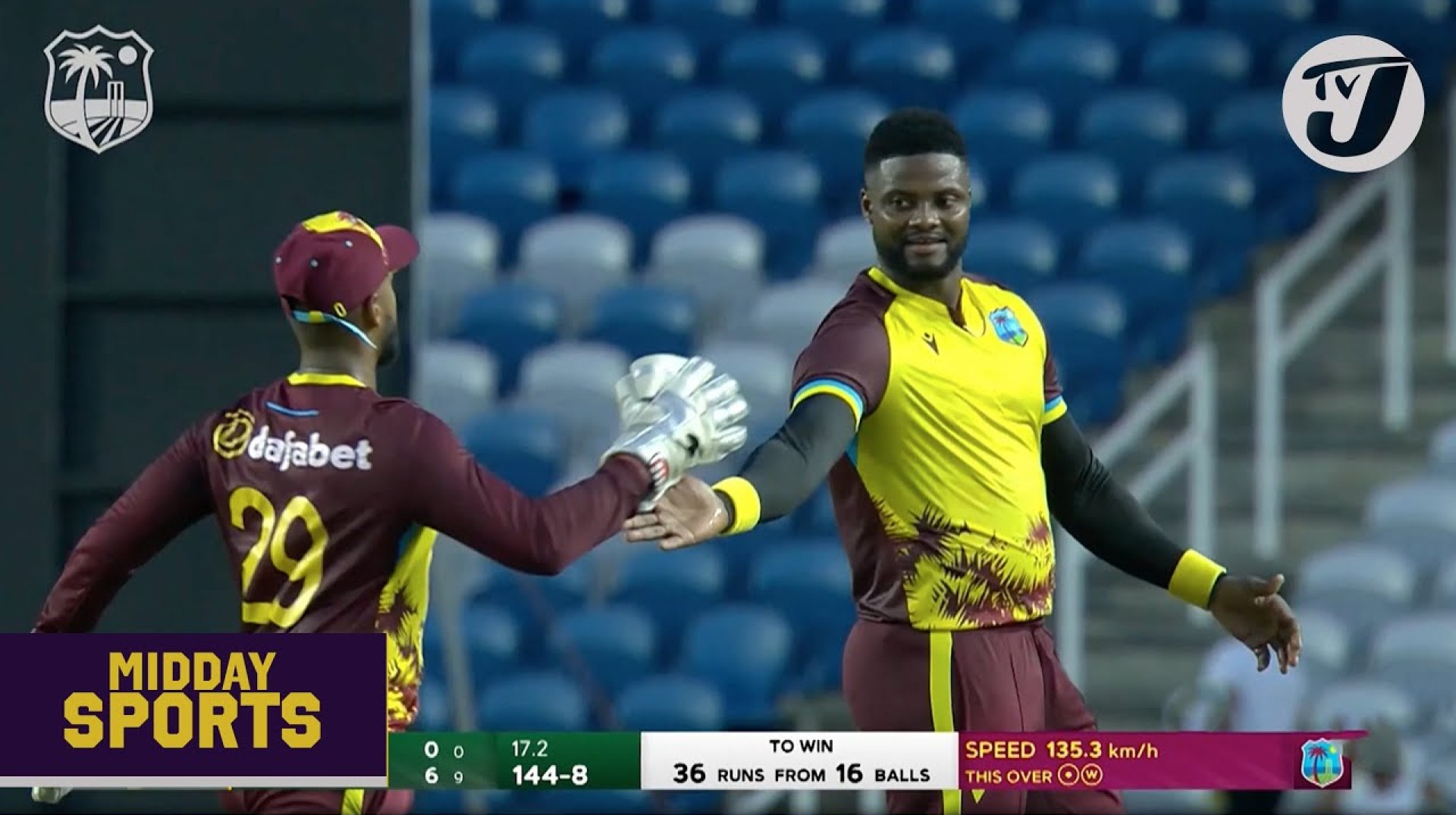 Windies Looking to Complete a Series Sweep against South Africa #tvjmiddaysportsnews Windies Looking to Complete a Series Sweep against South Africa #tvjmiddaysportsnews