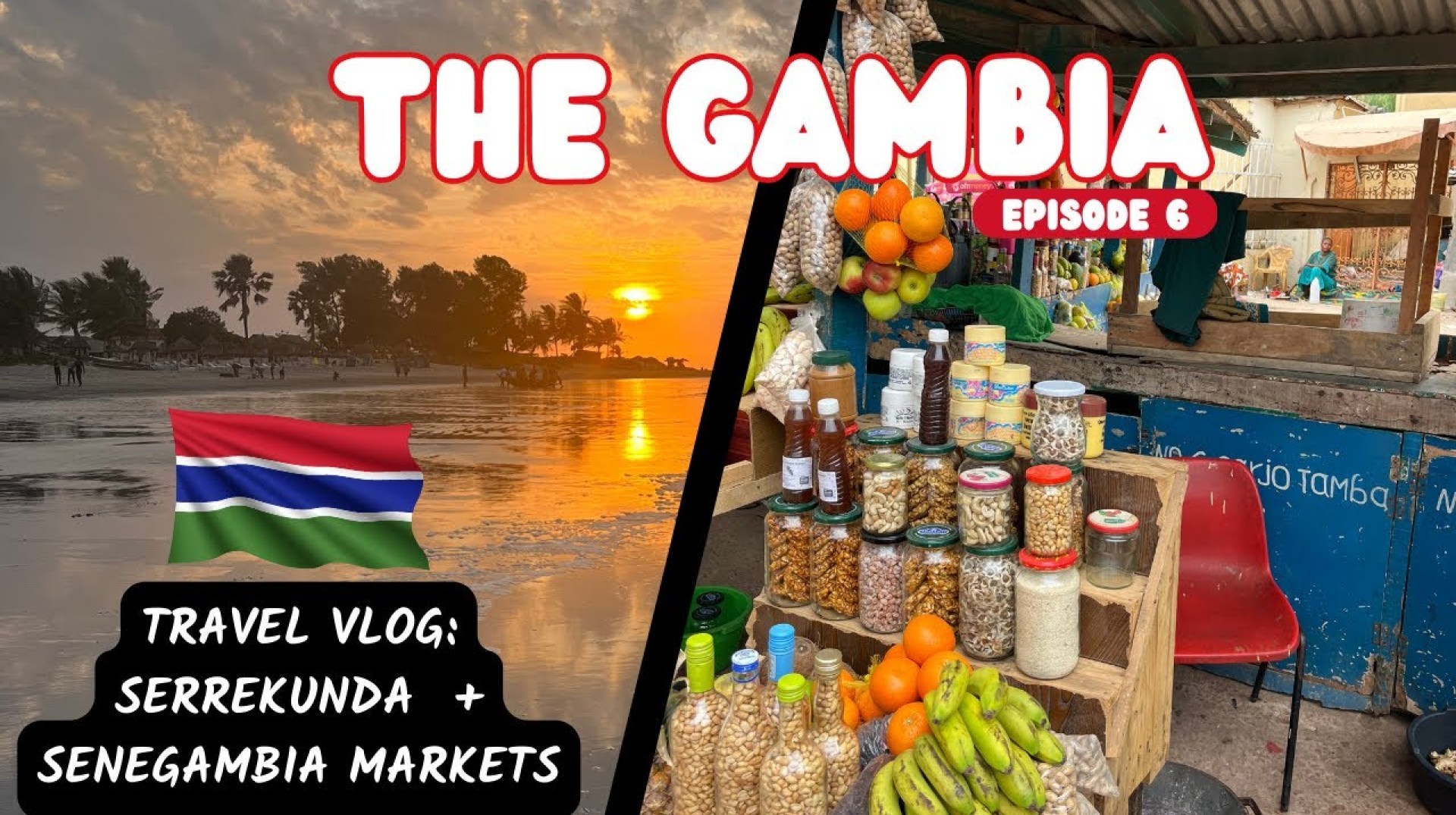 The Gambia Travel Vlog 2023 – I visit the largest market in Gambia, Serrekunda and a craft market! The Gambia Travel Vlog 2023 – I visit the largest market in Gambia, Serrekunda and a craft market!