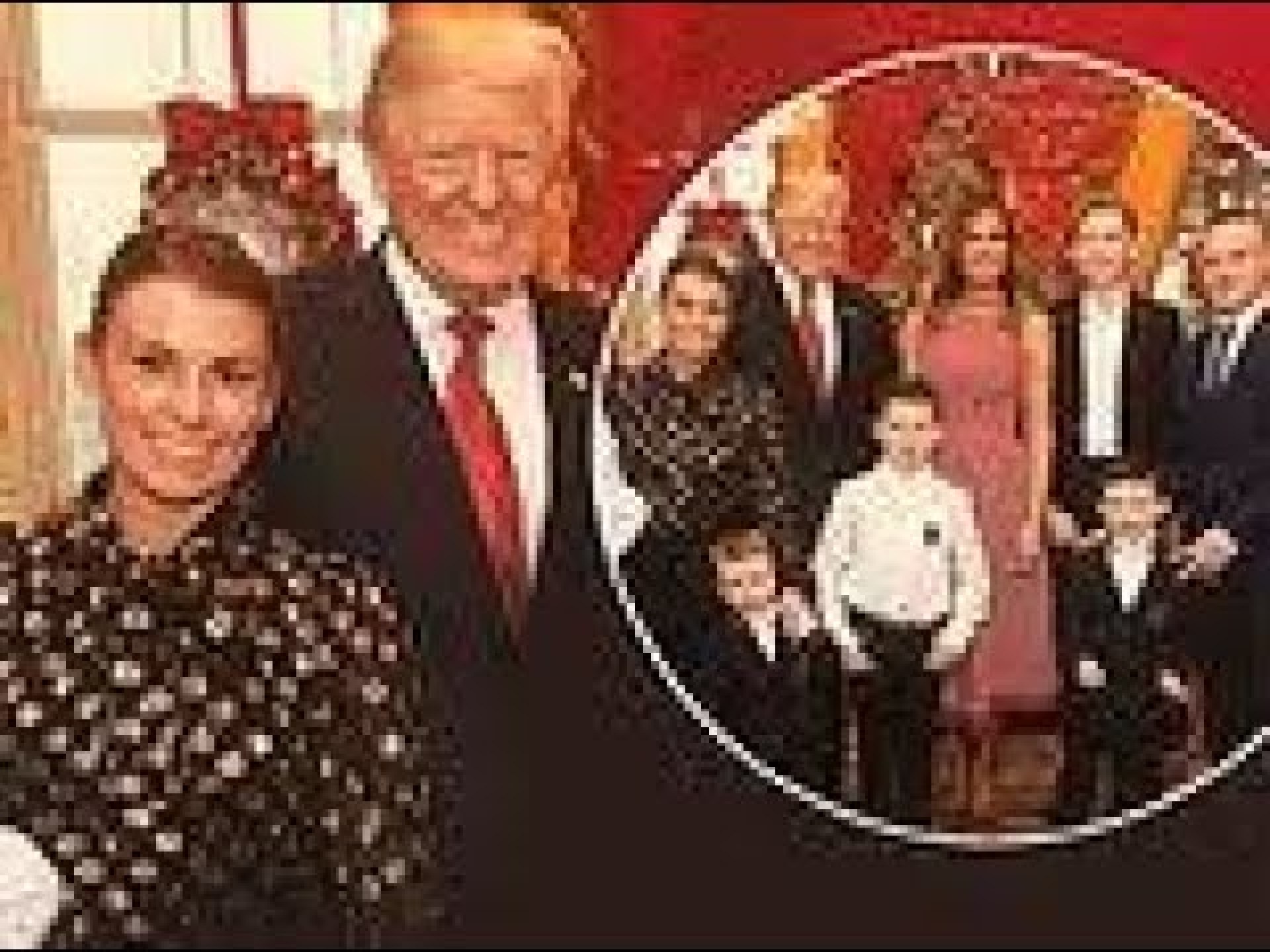 Coleen Rooney poses next to orange Donald Trump as snap of the WAG's visit to the White House emerge Coleen Rooney poses next to orange Donald Trump as snap of the WAG's visit to the White House emerge