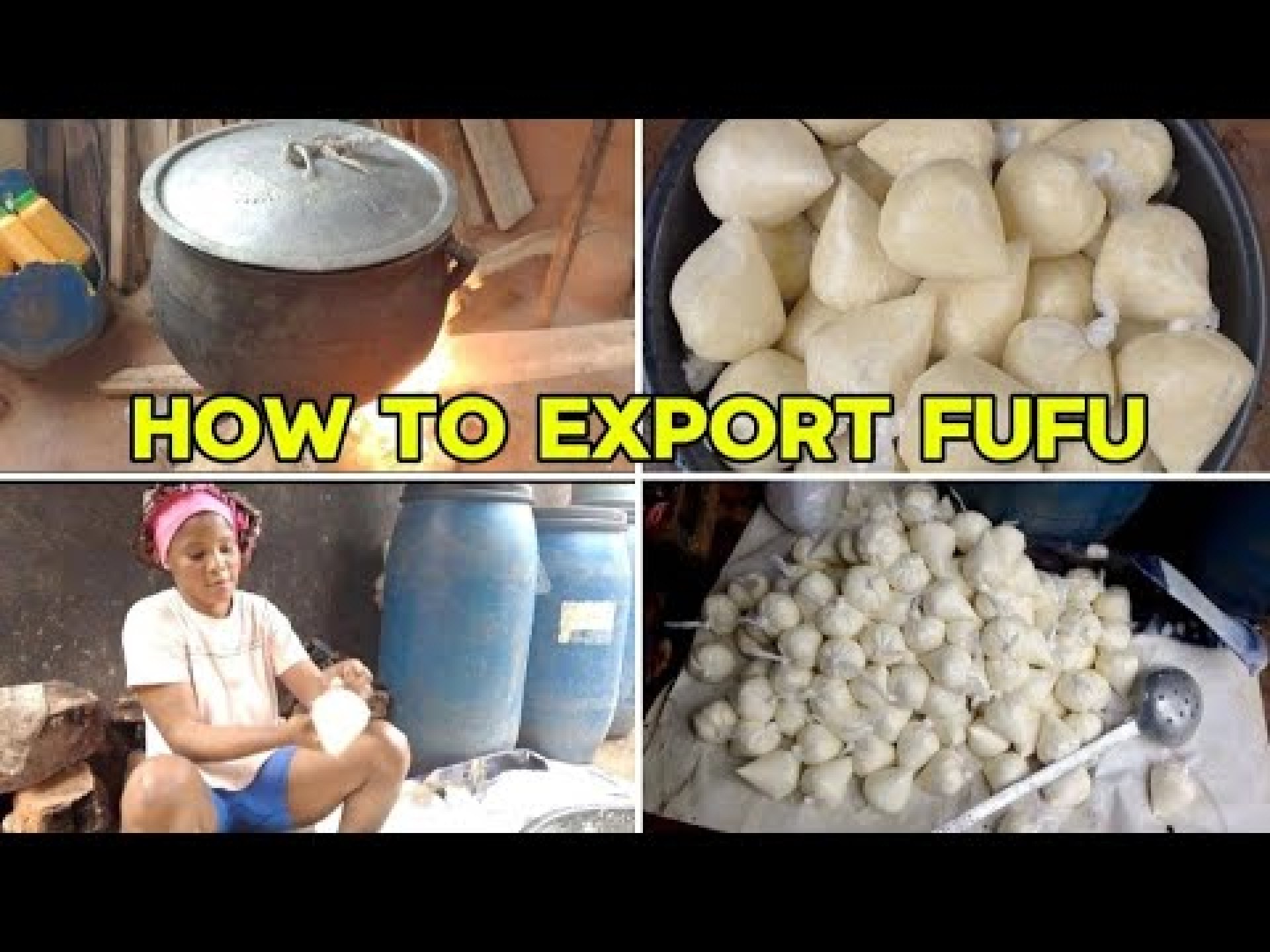 How To Make AUTHENTIC FUFU That Can Last A Month. No Smell, Export Anywhere How To Make AUTHENTIC FUFU That Can Last A Month. No Smell, Export Anywhere