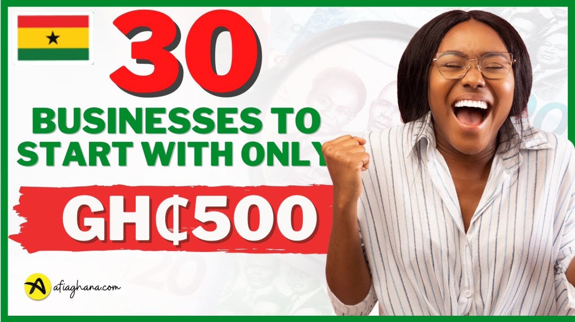 30 Businesses You can start with 500 Cedis | Business ideas in Ghana 30 Businesses You can start with 500 Cedis | Business ideas in Ghana