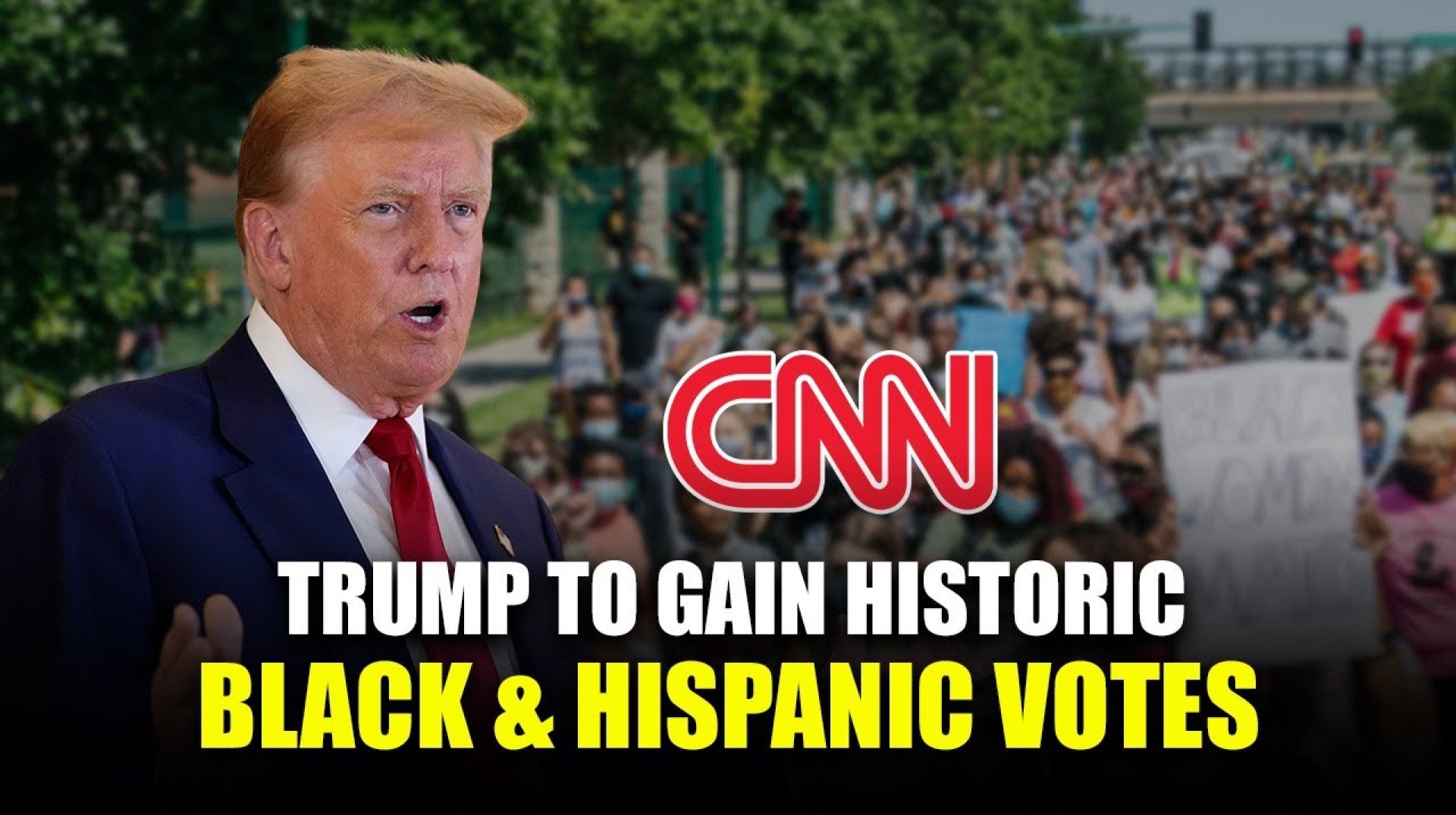 Trump to Gain Historic Black & Hispanic Votes Trump to Gain Historic Black & Hispanic Votes