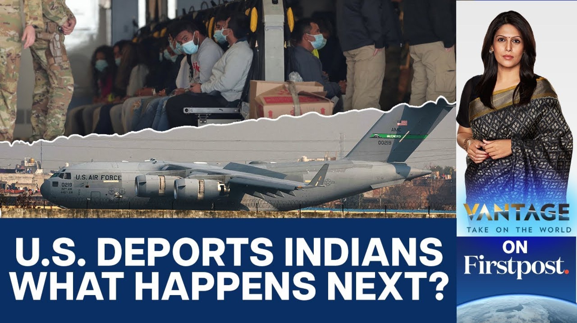US Military Jet brings 104 Illegal Indian Immigrants Back Home | Vantage with Palki Sharma | N18G US Military Jet brings 104 Illegal Indian Immigrants Back Home | Vantage with Palki Sharma | N18G