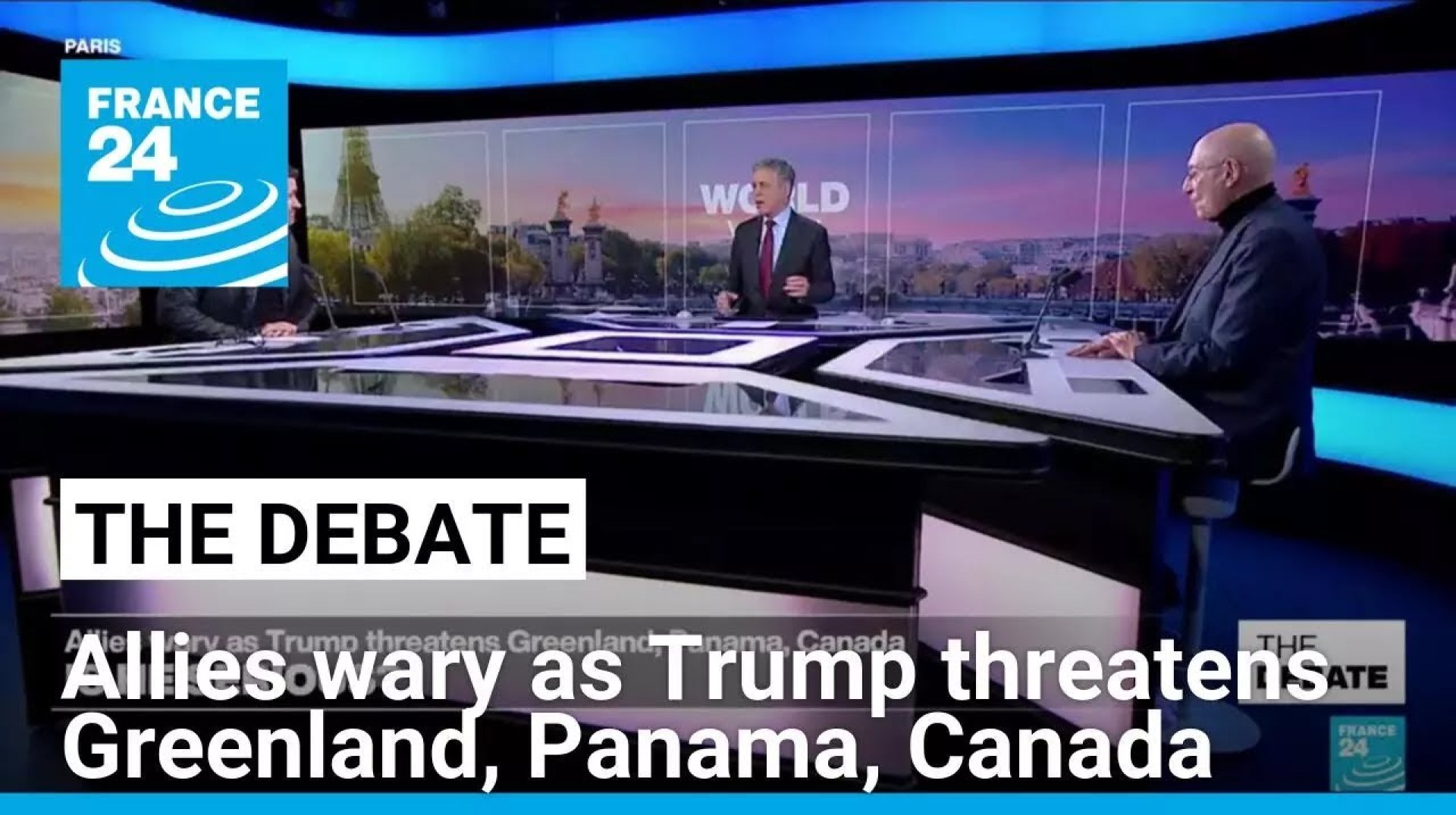 Is he serious? Allies wary as Trump threatens Greenland, Panama, Canada • FRANCE 24 English Is he serious? Allies wary as Trump threatens Greenland, Panama, Canada • FRANCE 24 English