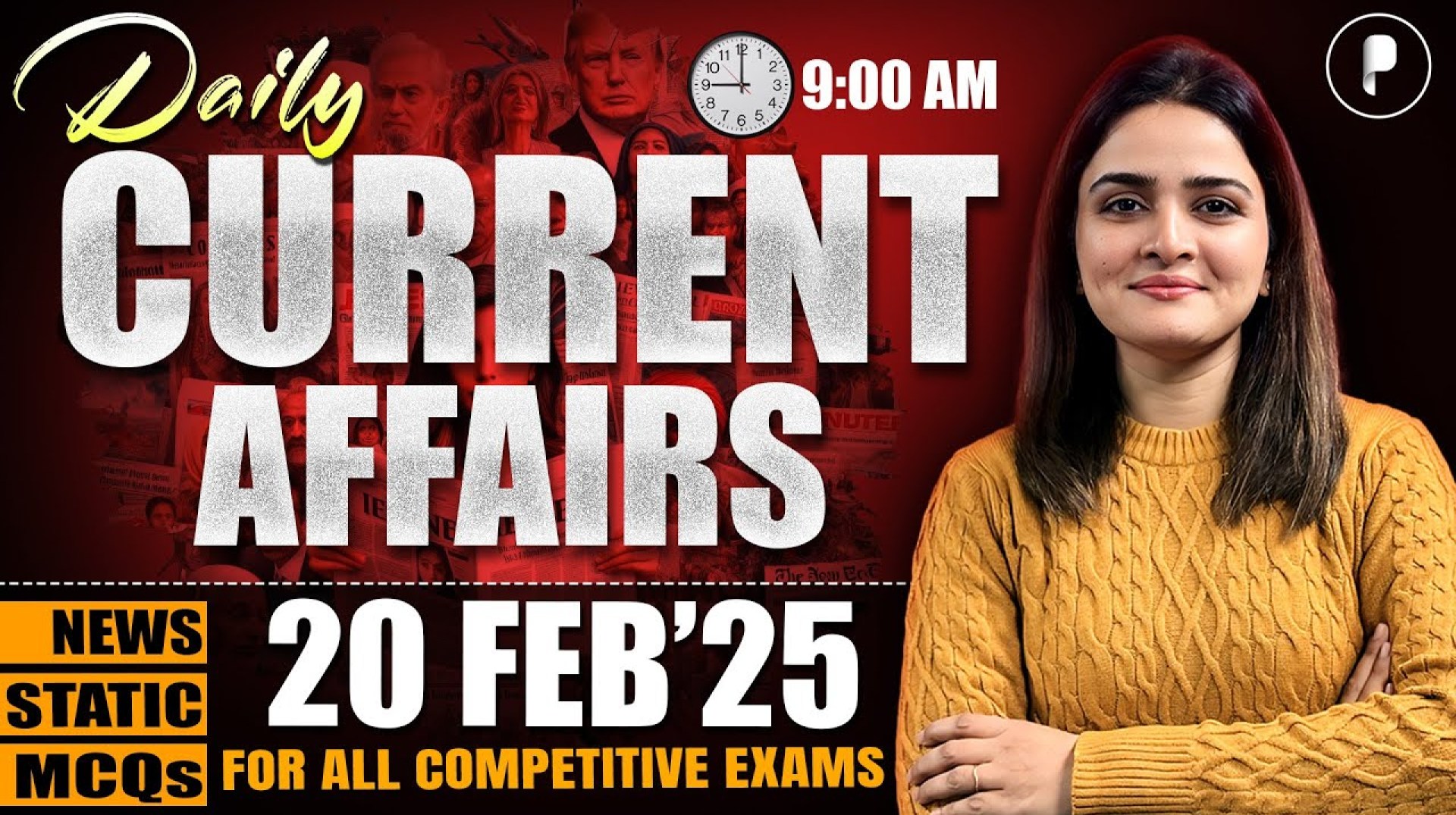 20 February Current Affairs 2025 | Daily Current Affairs | Current Affairs Today 20 February Current Affairs 2025 | Daily Current Affairs | Current Affairs Today