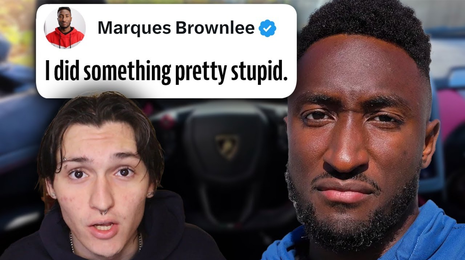 Marques Brownlee is a Reckless Driver Marques Brownlee is a Reckless Driver