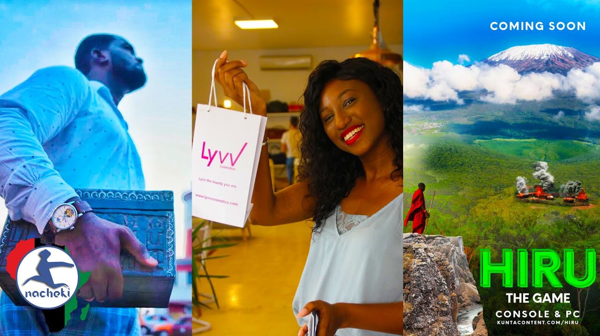 Ghana's Premier Watchmaker , Senegal Global Cosmetic Brand, Kenya's 1st Console Game from Africa Ghana's Premier Watchmaker , Senegal Global Cosmetic Brand, Kenya's 1st Console Game from Africa