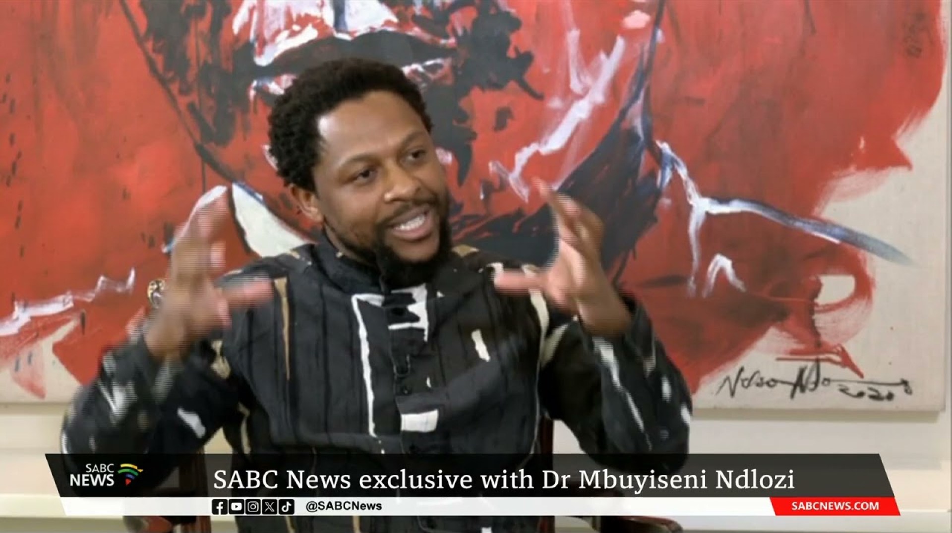 Exclusive: Dr Mbuyiseni Ndlozi speaks out Exclusive: Dr Mbuyiseni Ndlozi speaks out