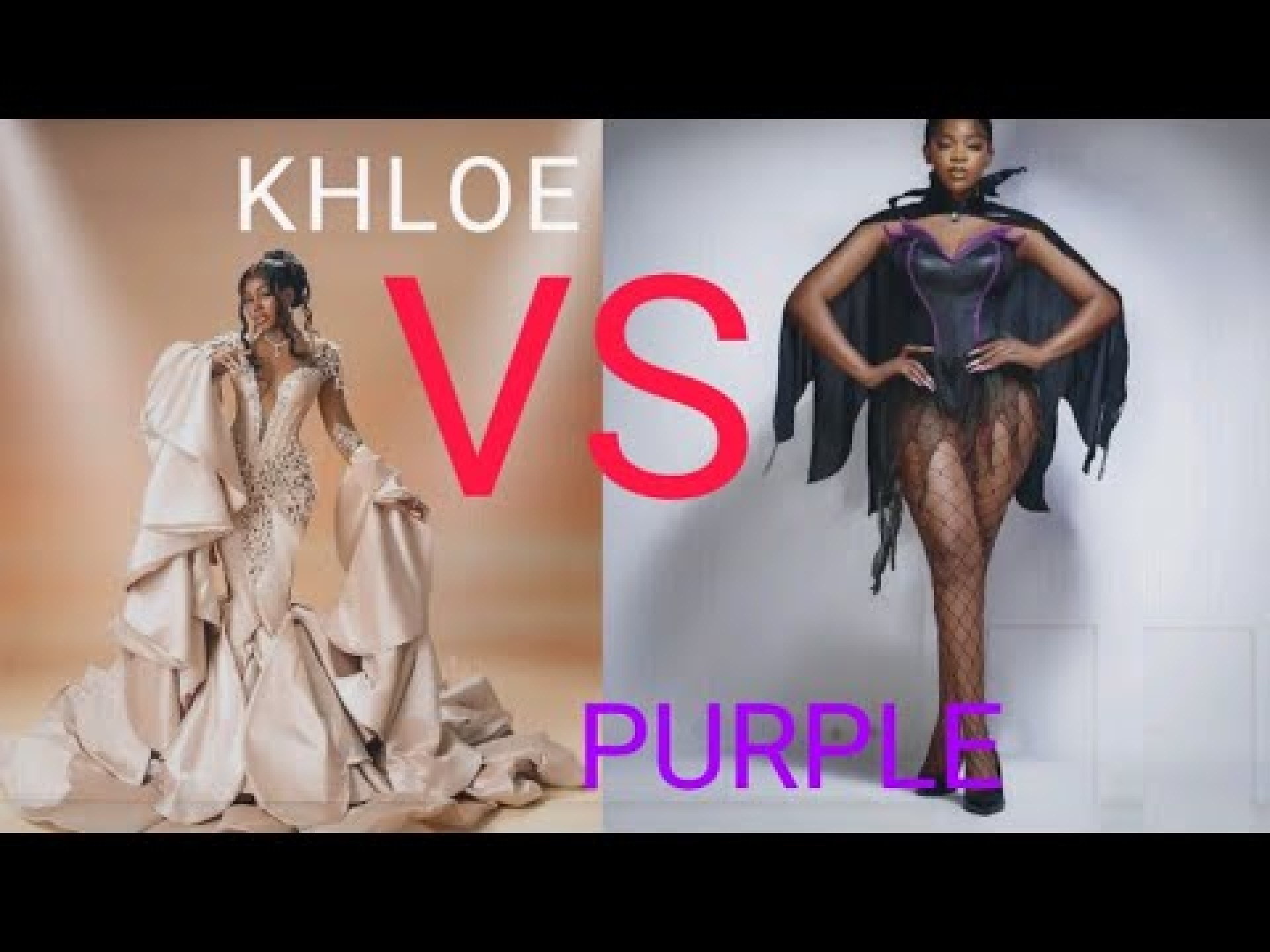 Khloe Vs Purple Speedy ( Fashion and beauty Challenge) Khloe Vs Purple Speedy ( Fashion and beauty Challenge)