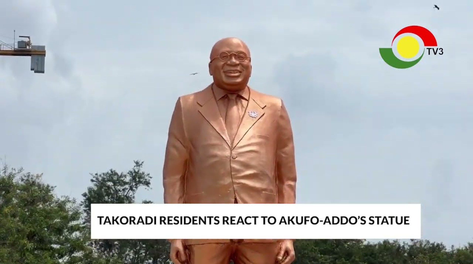 Takoradi Resident vows to lead the youth to relocate Akufo-Addo’s statue to Kyebi ||3News Takoradi Resident vows to lead the youth to relocate Akufo-Addo’s statue to Kyebi ||3News