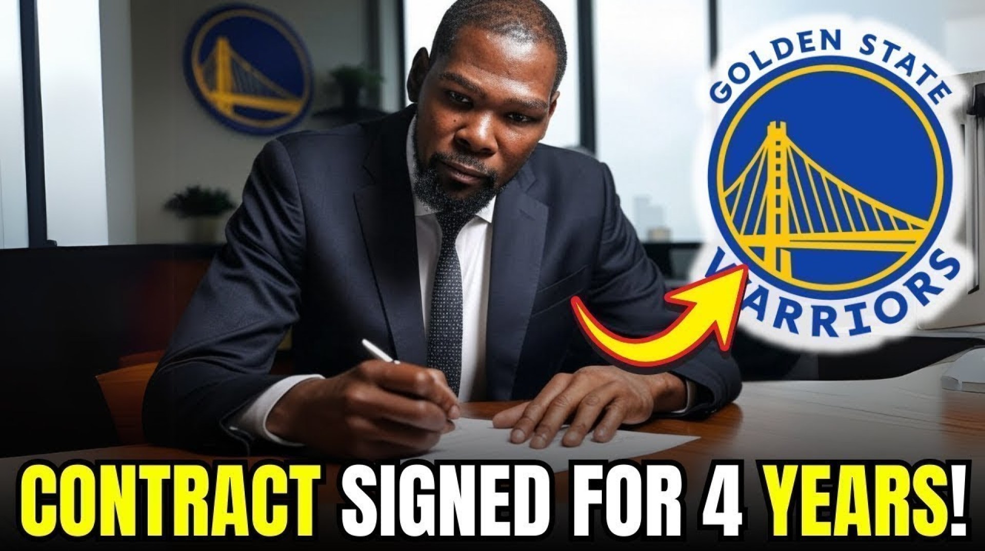DURANT SHOCKS NBA with WARRIORS COMEBACK: Signs 4-Year MEGA DEAL | nba news warriors DURANT SHOCKS NBA with WARRIORS COMEBACK: Signs 4-Year MEGA DEAL | nba news warriors