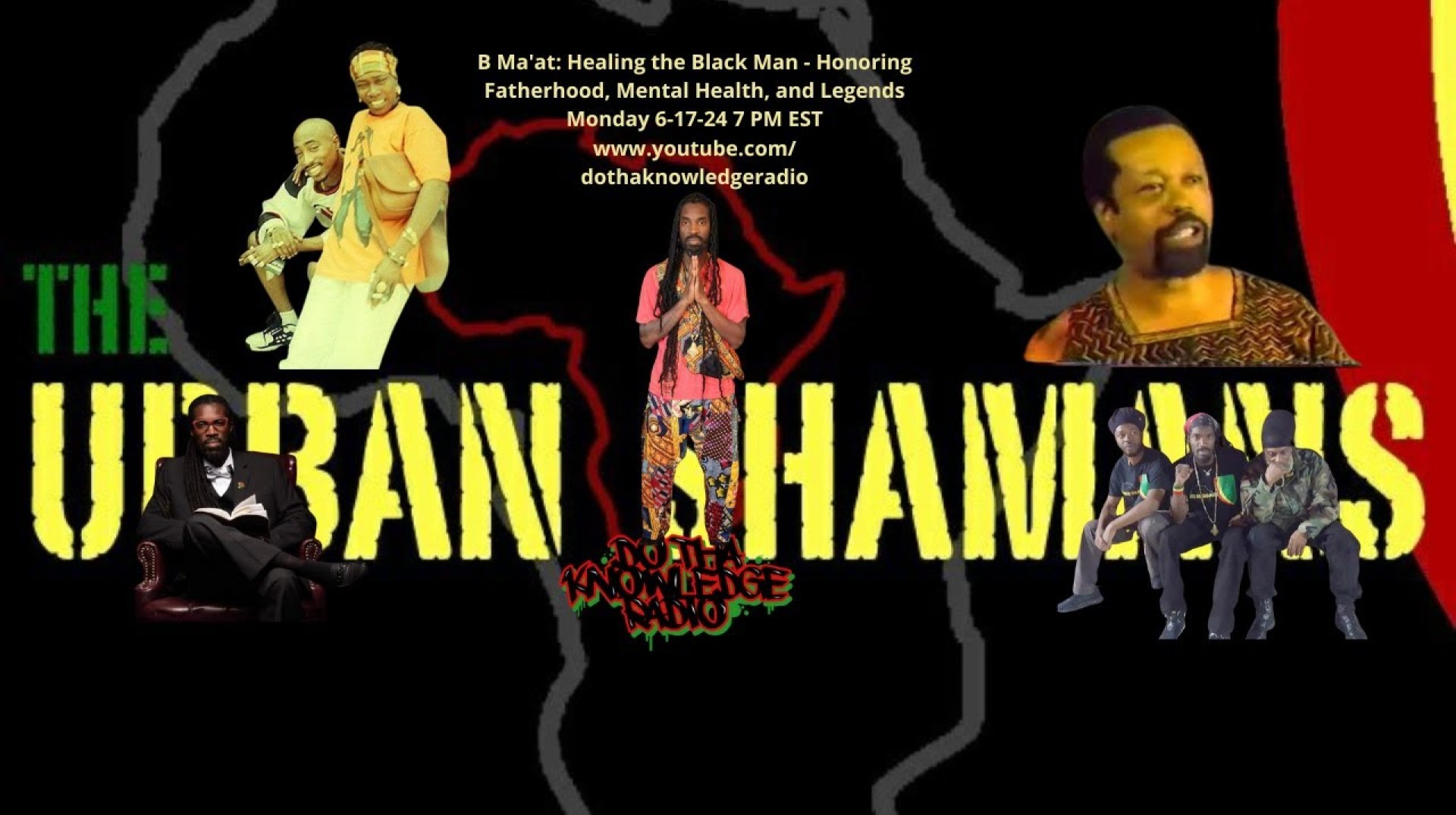 B Ma'at: Healing the Black Man – Honoring Fatherhood, Mental Health, and Legends B Ma'at: Healing the Black Man – Honoring Fatherhood, Mental Health, and Legends