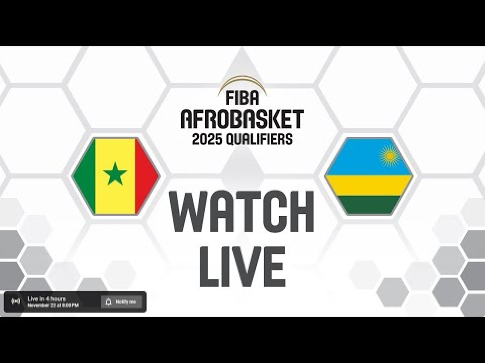 LIVE – Senegal v Rwanda | AFROBASKETBALL LIVE – Senegal v Rwanda | AFROBASKETBALL