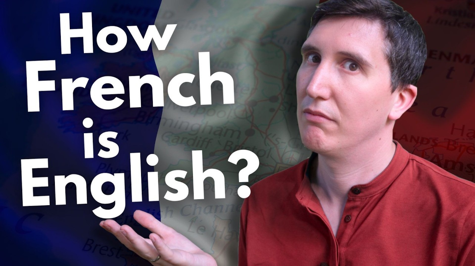 Is English just badly pronounced French? Is English just badly pronounced French?