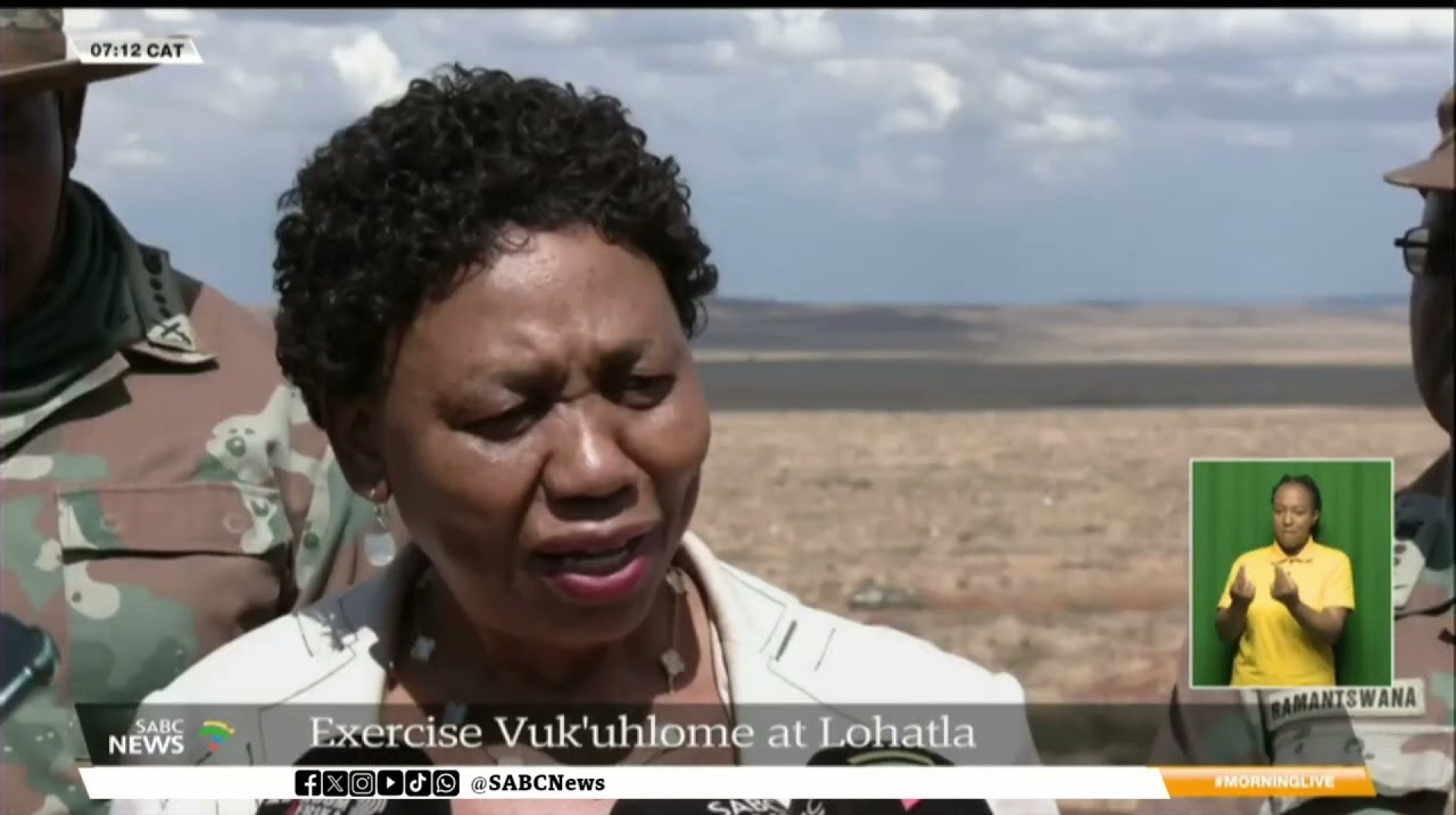 Northern Cape | SANDF troops' exercise Vuk'uhlome at Lohatla Northern Cape | SANDF troops' exercise Vuk'uhlome at Lohatla
