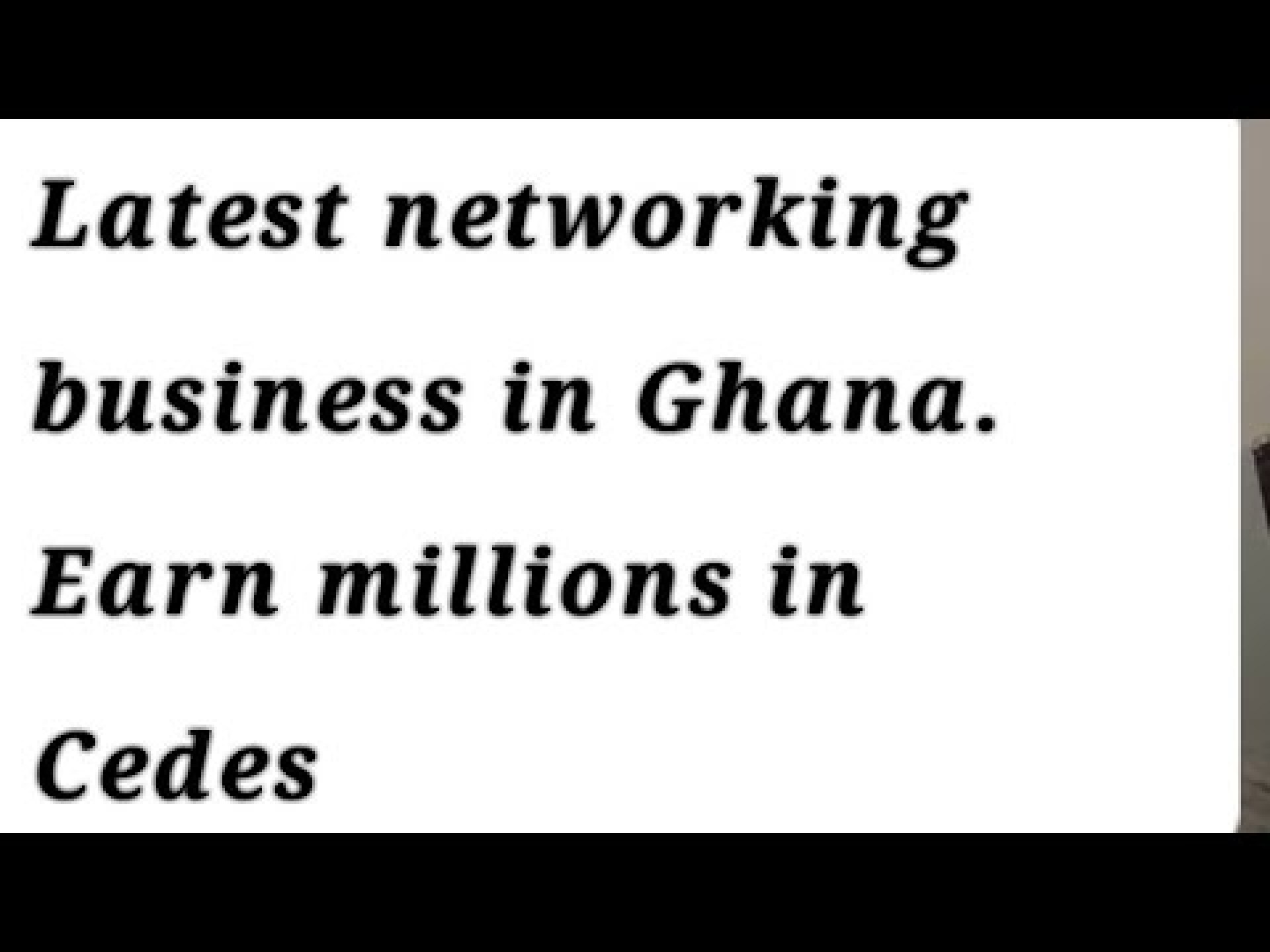 Oriflame business opportunity in Ghana and Nigeria Oriflame business opportunity in Ghana and Nigeria