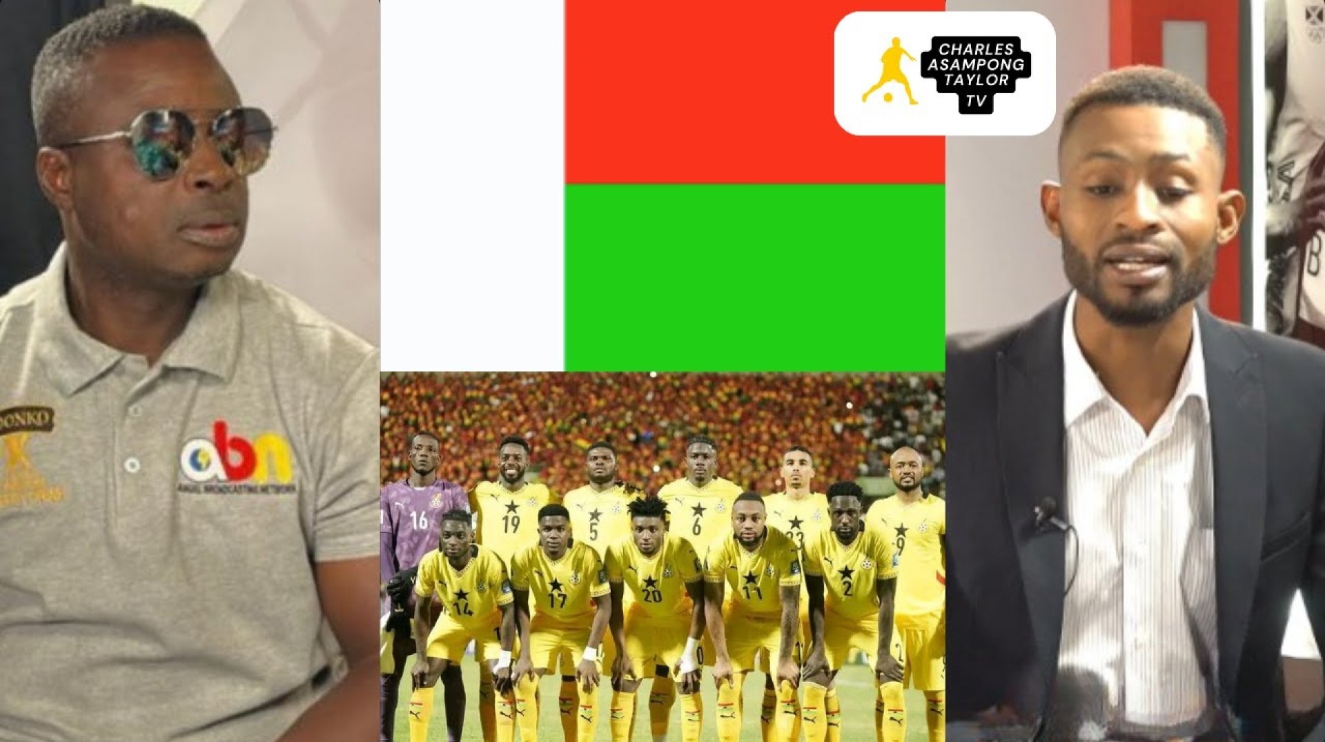 Charles Taylor & Listowel Praise Black Stars' Win, Urge Madagascar Victory & Condemn Hooliganism Charles Taylor & Listowel Praise Black Stars' Win, Urge Madagascar Victory & Condemn Hooliganism