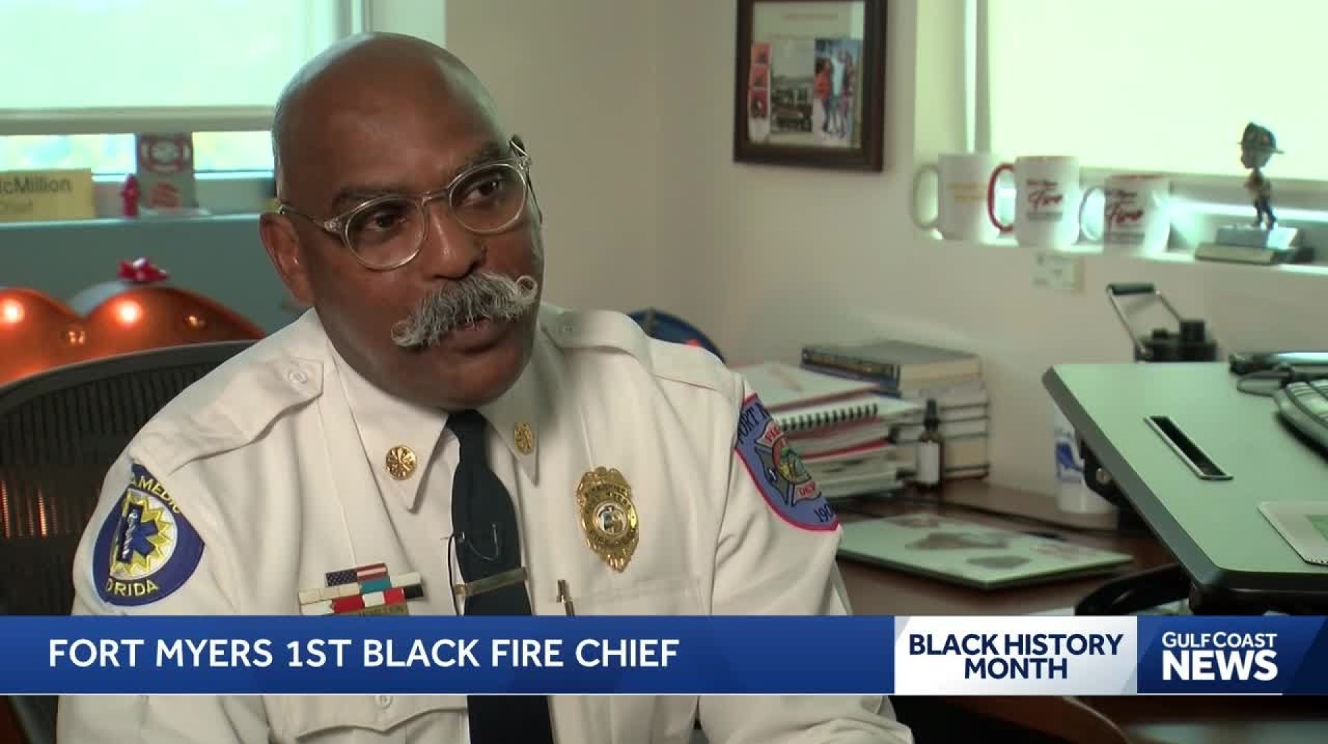 Fort Myers' first African American fire chief reflects on career Fort Myers' first African American fire chief reflects on career