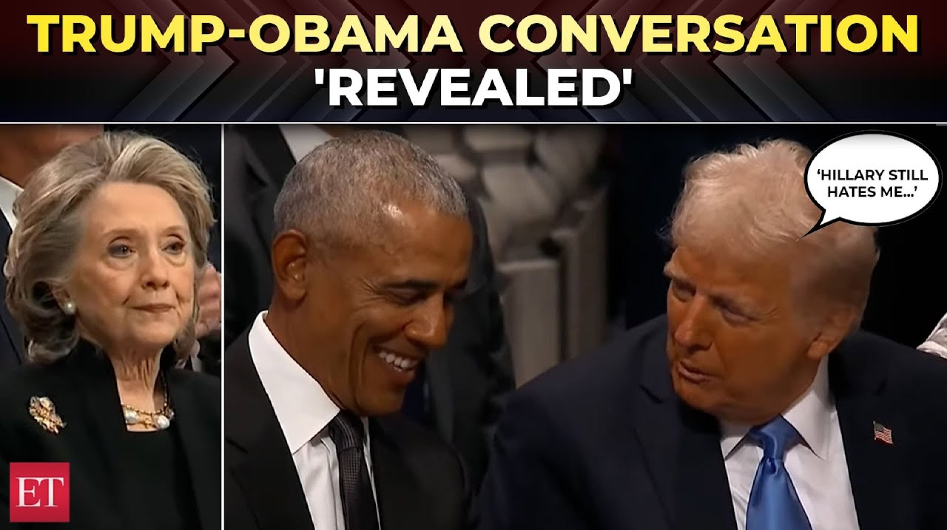 'Kamala was horrendous…': Obama-Trump conversation at Jimmy Carter funeral 'revealed' 'Kamala was horrendous…': Obama-Trump conversation at Jimmy Carter funeral 'revealed'
