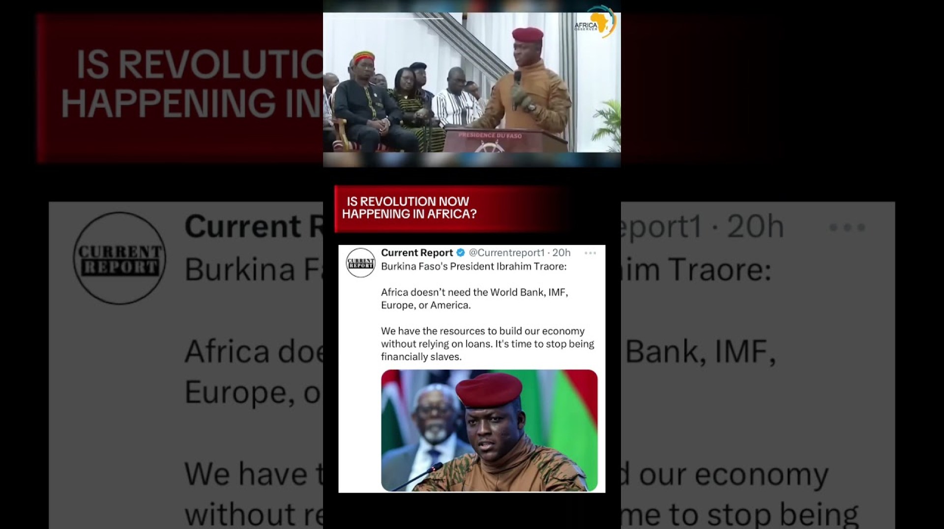 Is Revolution Now Happening in Africa? #revolutionnow #africa #ibrahimtraoré Is Revolution Now Happening in Africa? #revolutionnow #africa #ibrahimtraoré
