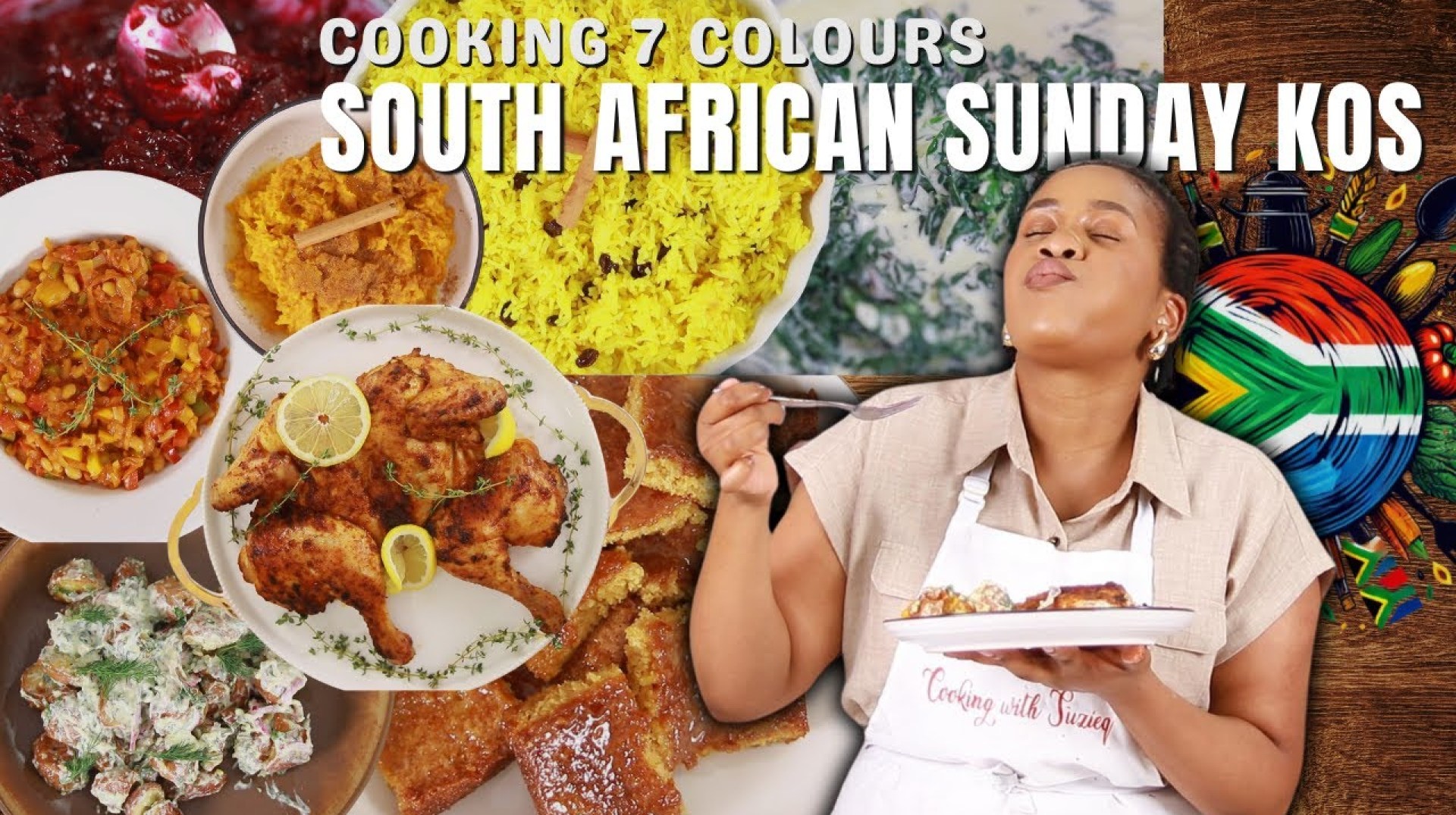 Cooking 7 Colours South African Sunday Kos A Taste of South African Cooking Cooking 7 Colours South African Sunday Kos A Taste of South African Cooking