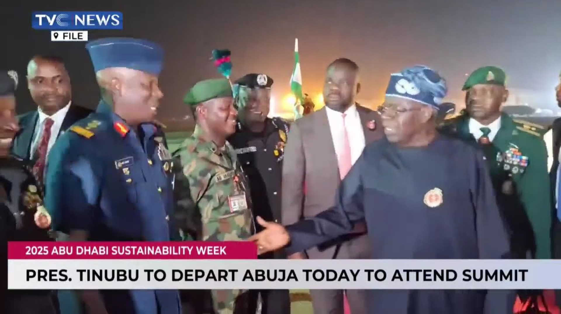 2025 Abu Dhabi Sustainability Week: President Tinubu To Depart Abuja Today to Attend Summit 2025 Abu Dhabi Sustainability Week: President Tinubu To Depart Abuja Today to Attend Summit