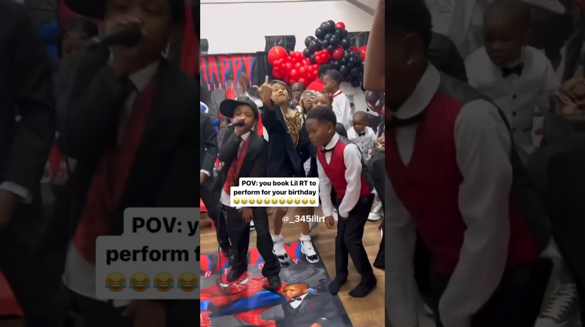 AINT NO WAY THEY DONE BOOKED LIL RT FOR KIDS BIRTHDAY PARTY #atlanta #rap AINT NO WAY THEY DONE BOOKED LIL RT FOR KIDS BIRTHDAY PARTY #atlanta #rap