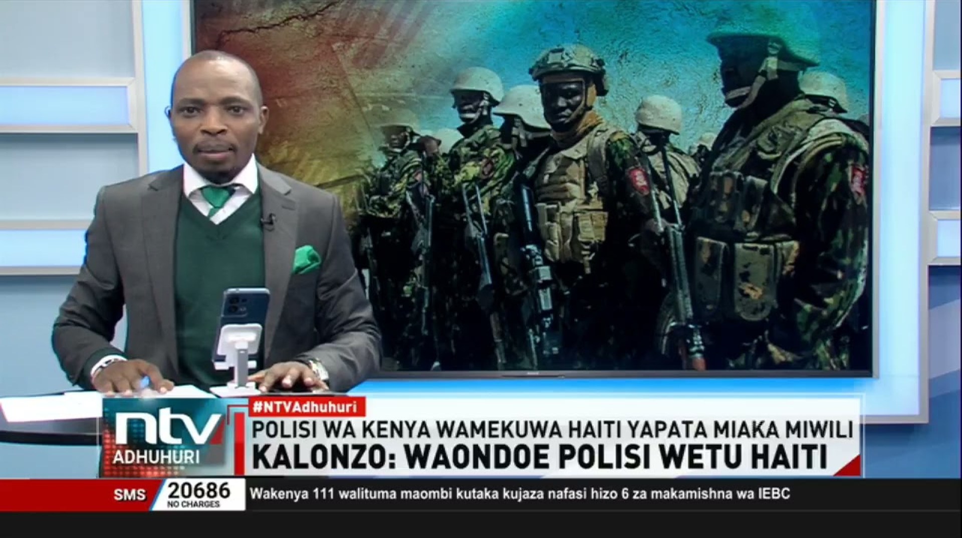 Kalonzo: Waondoe polisi wetu Haiti Kalonzo: Waondoe polisi wetu Haiti