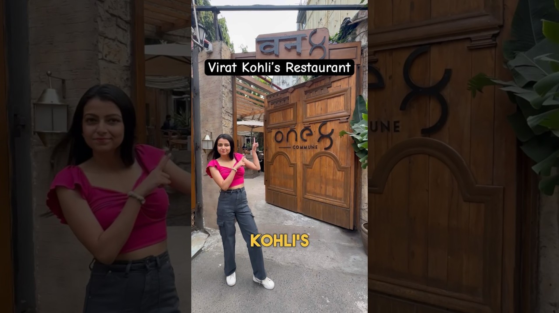 Virat Kohli’s Restaurant In Mumbai || #shorts Virat Kohli’s Restaurant In Mumbai || #shorts