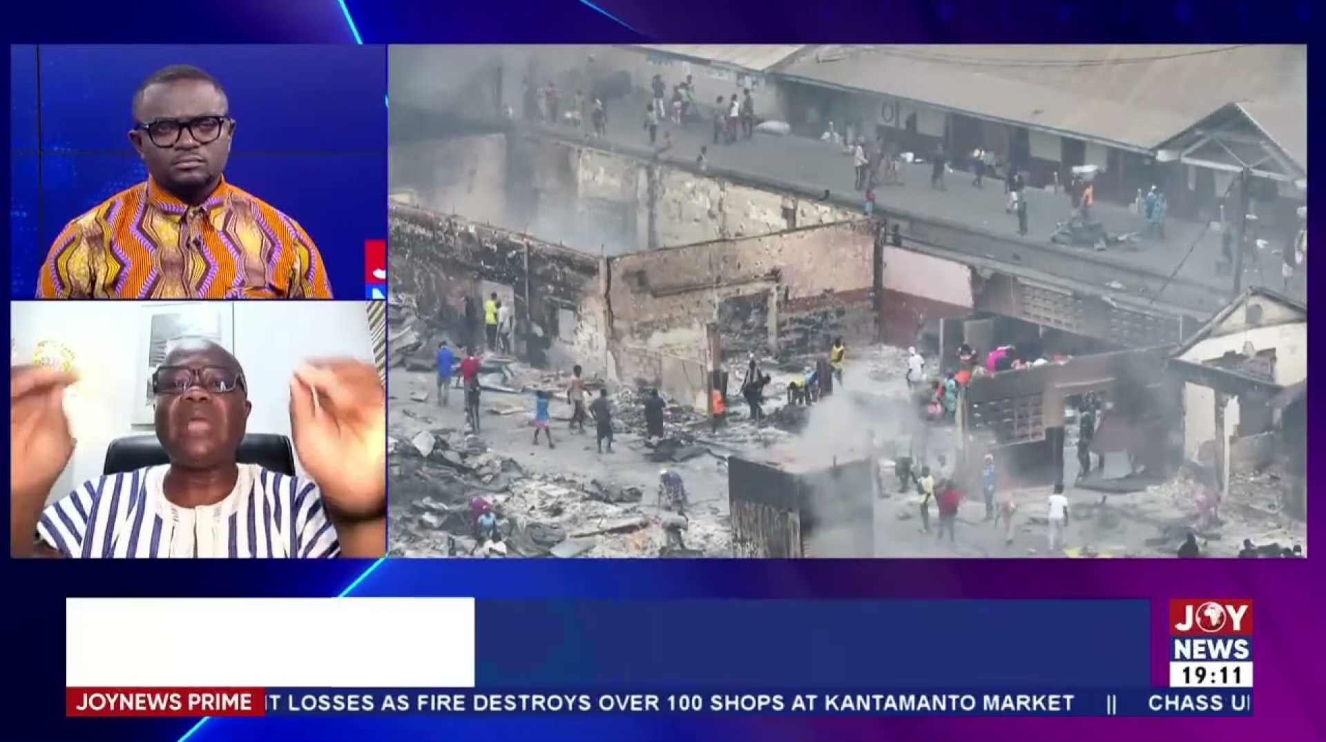 Ghana National Fire Service appeals for more logistics to combat fire | Joy News Prime (2-1-25) Ghana National Fire Service appeals for more logistics to combat fire | Joy News Prime (2-1-25)