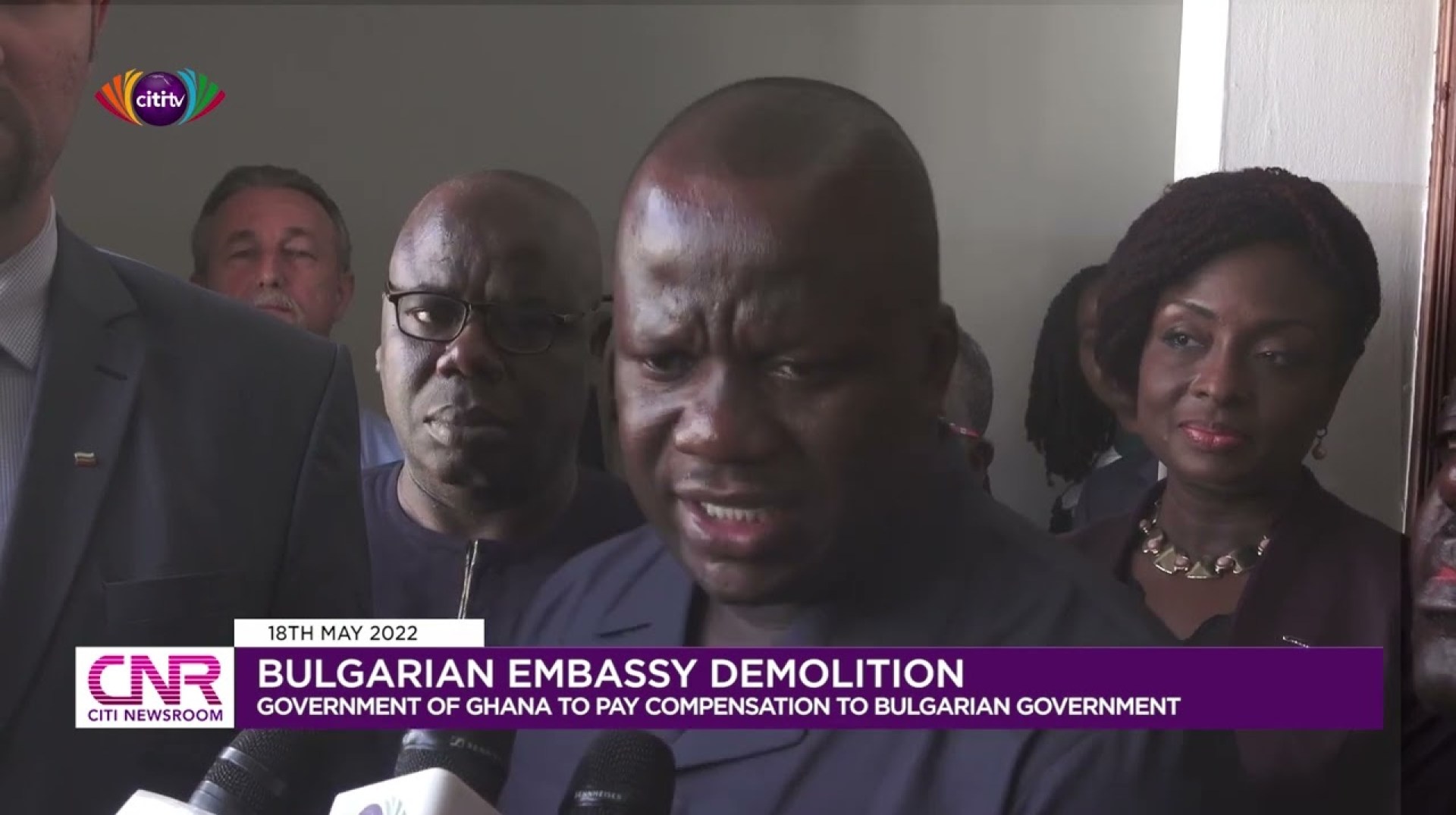 Bulgarian Embassy demolition: Government of Ghana to pay compensation to Bulgarian government Bulgarian Embassy demolition: Government of Ghana to pay compensation to Bulgarian government