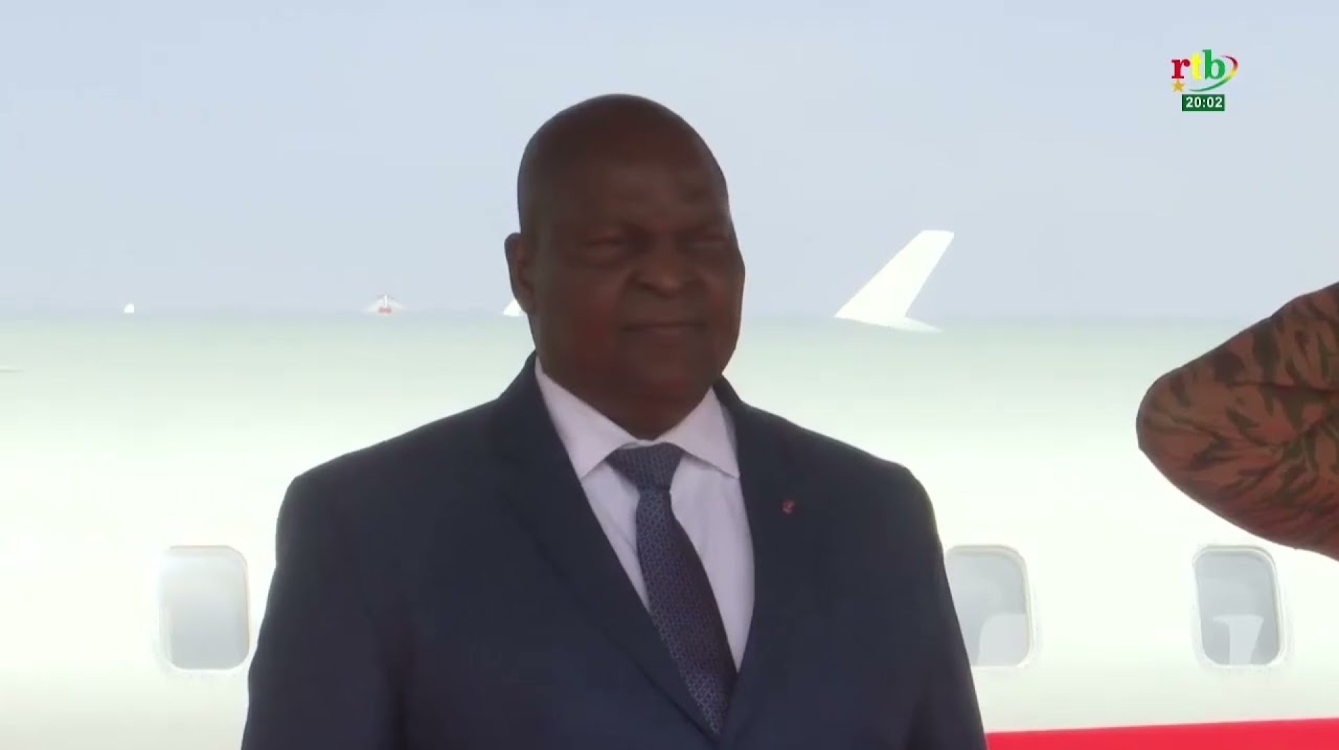 Le Président Centrafricain Faustin-Archange TOUADERA en visite d’amitié et de travail au Burkina Le Président Centrafricain Faustin-Archange TOUADERA en visite d’amitié et de travail au Burkina