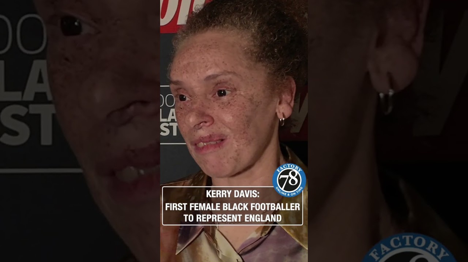 KERRY DAVIS FIRST FEMALE BLACK FOOTBALLER TO REPRESENT ENGLAND KERRY DAVIS FIRST FEMALE BLACK FOOTBALLER TO REPRESENT ENGLAND