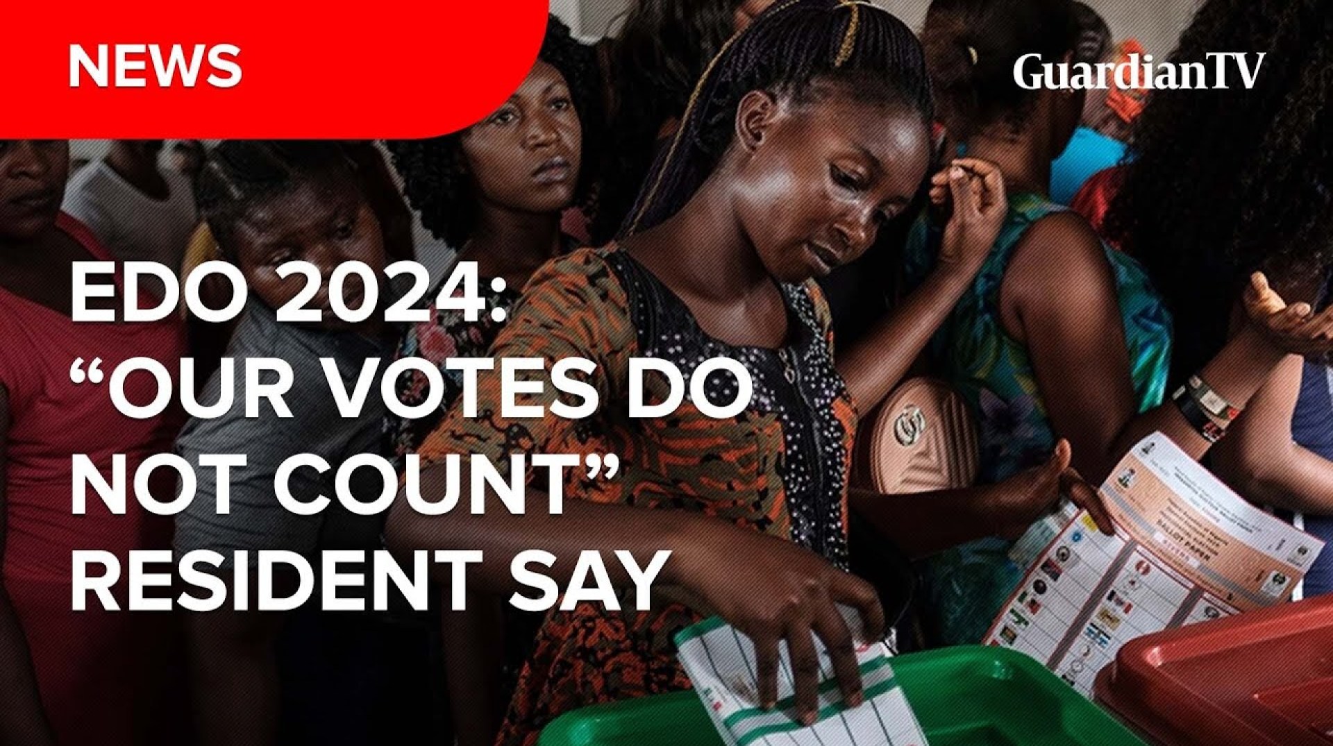 Edo 2024: “We've been voting, our votes do not count” resident say Edo 2024: “We've been voting, our votes do not count” resident say