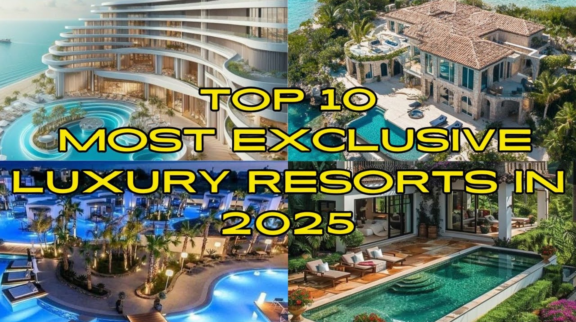 Top 10 Most Exclusive Luxury Resorts in 2025 Top 10 Most Exclusive Luxury Resorts in 2025